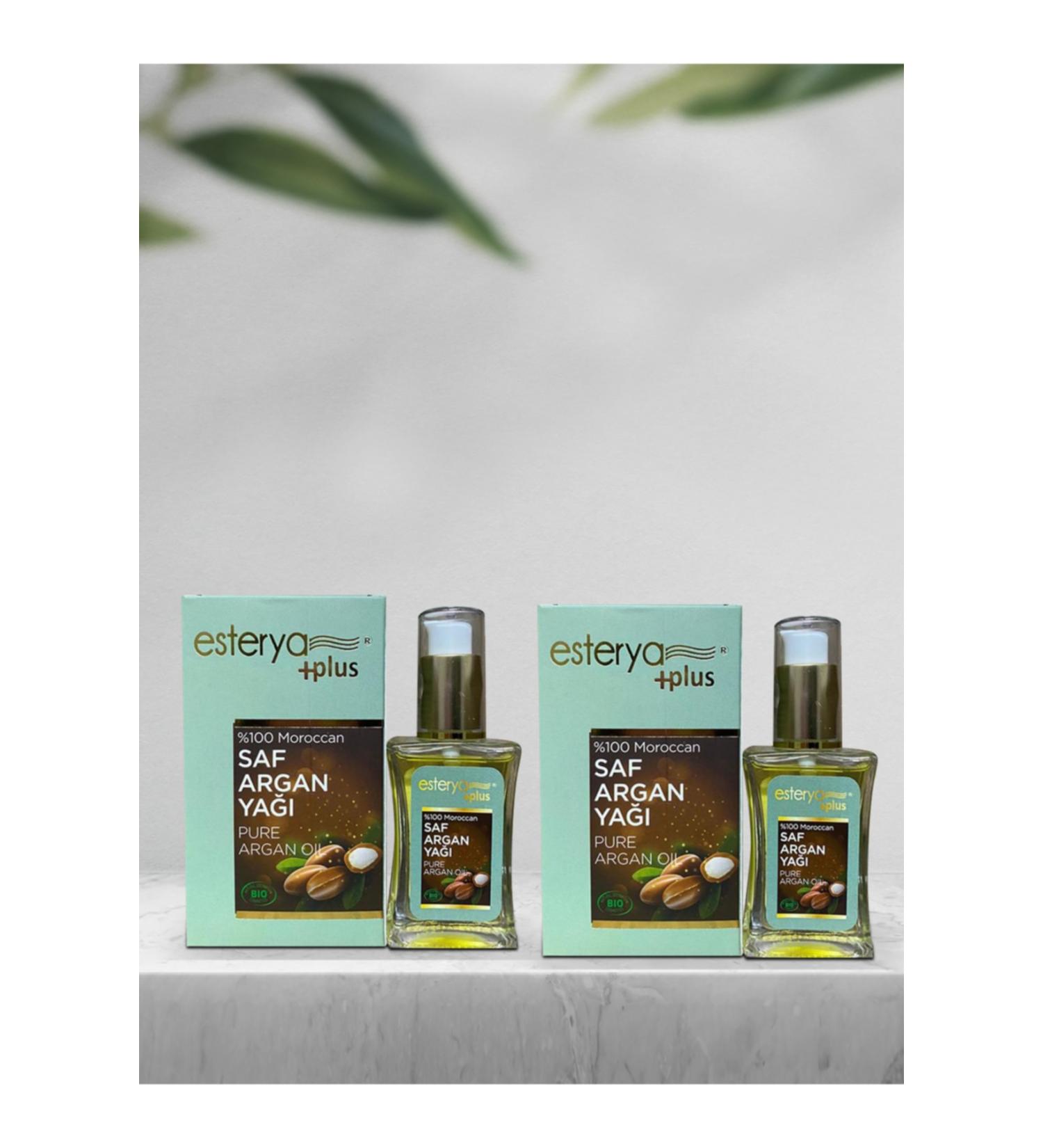 Esterya Plus 0 Moroccan Pure Argan Oil 30 Ml 2 Pieces