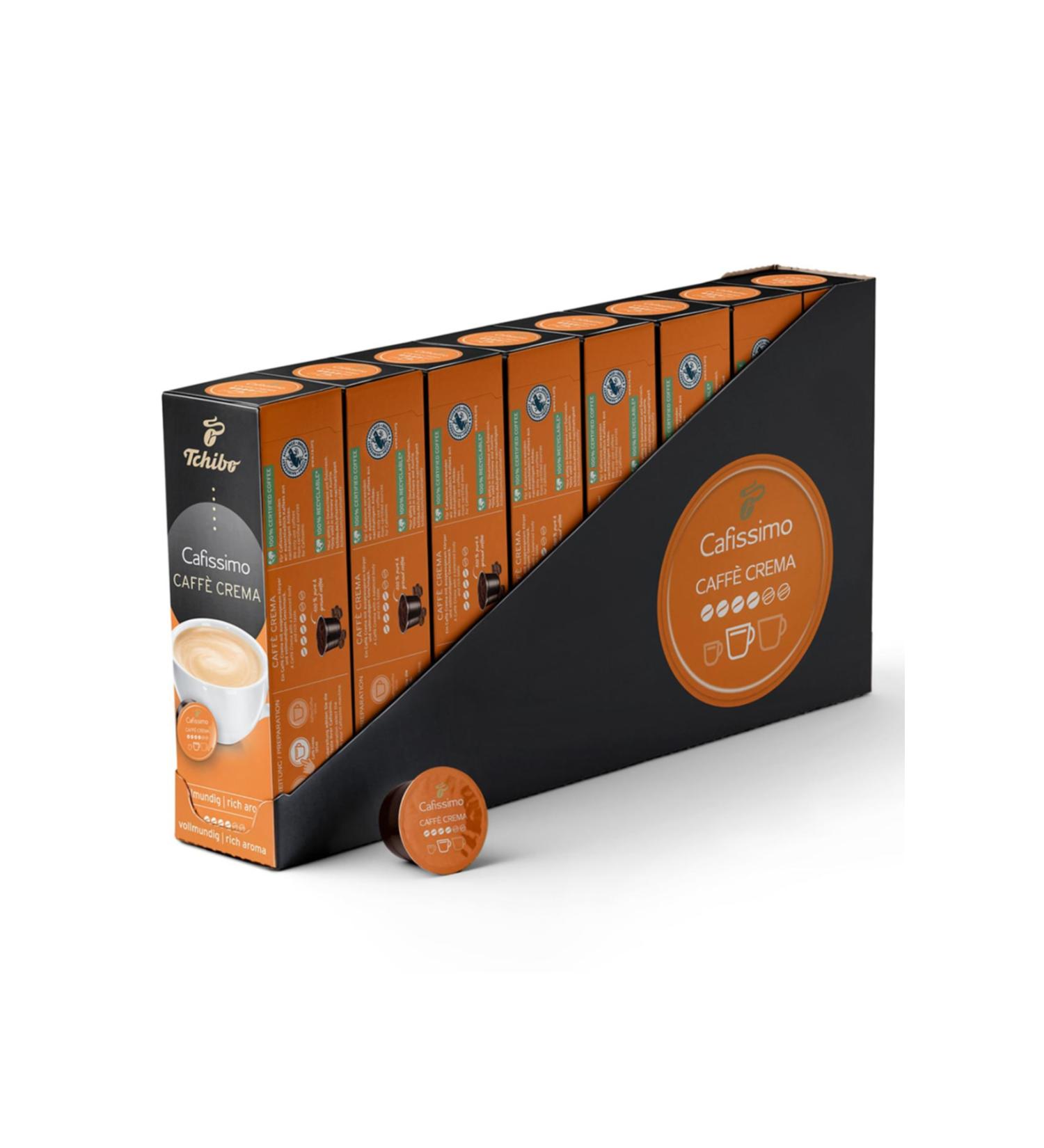 Tchibo Cafissimo Caff Crema Rich Aroma 80 Capsule Coffee - Advantageous Package - Buy Online on GoSupps.com