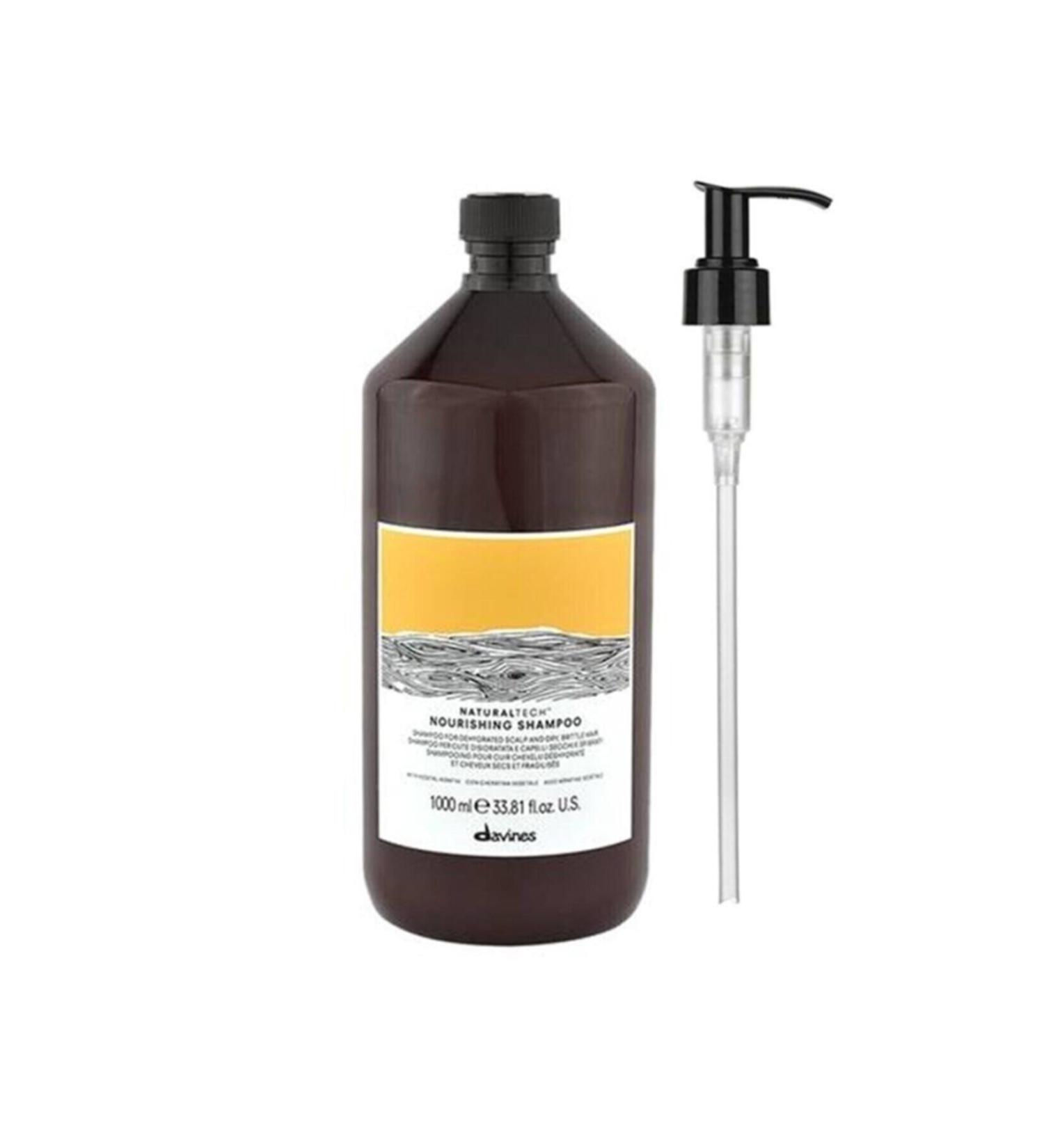Davines Eva- Nourishing Shampoo Sulfate-Free Shampoo for Damaged Dry Hair 1000 Ml Noonline.