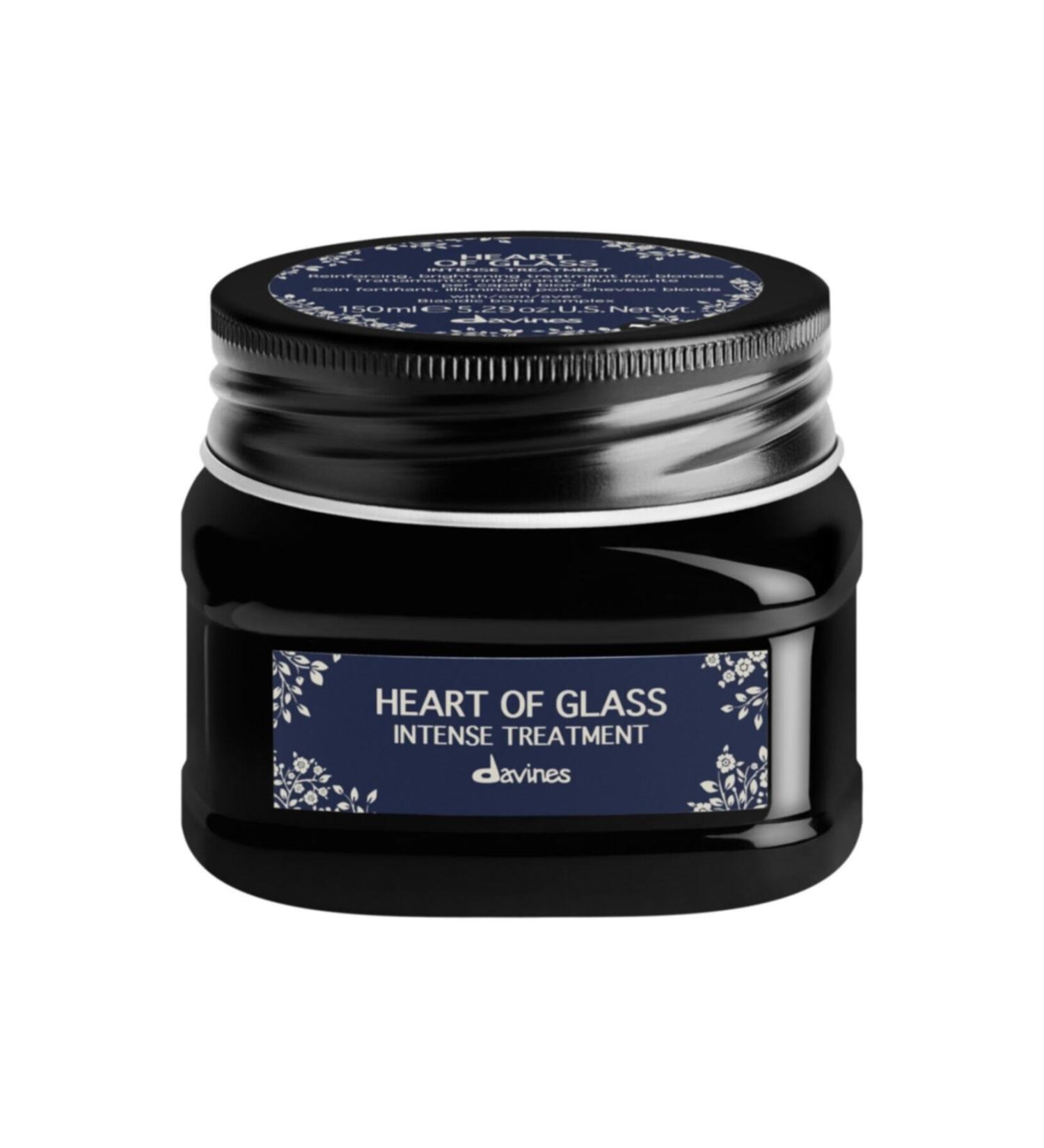 Davines Heart Of Glass Intense Treatment 150 ml - Intensive Care Mask for Blonde Hair