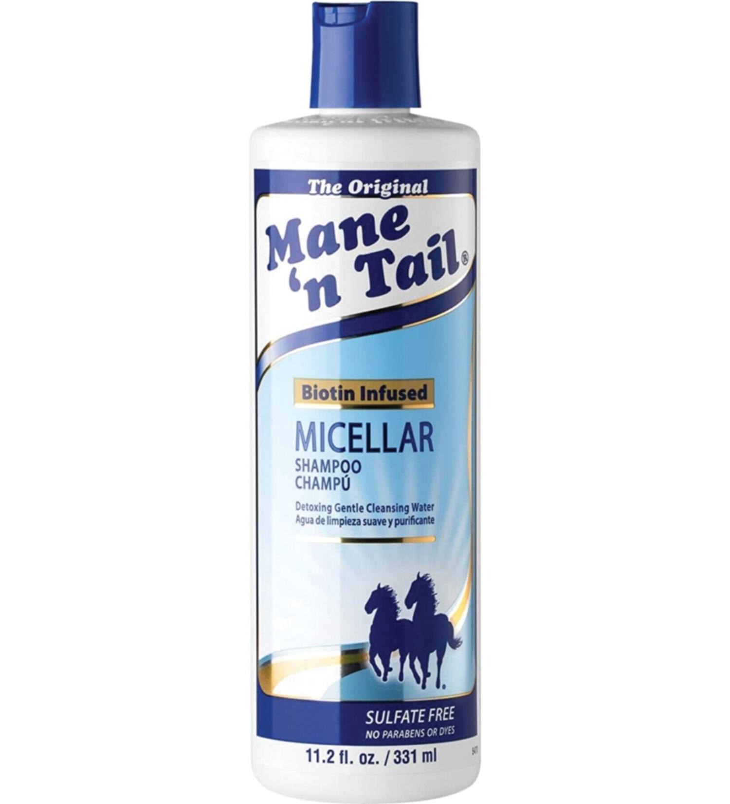 MANE'N TAIL Mane'n Tail Micellar & Biotin Anti-Hair Loss Shampoo 331 ml - Buy Online on GoSupps.com