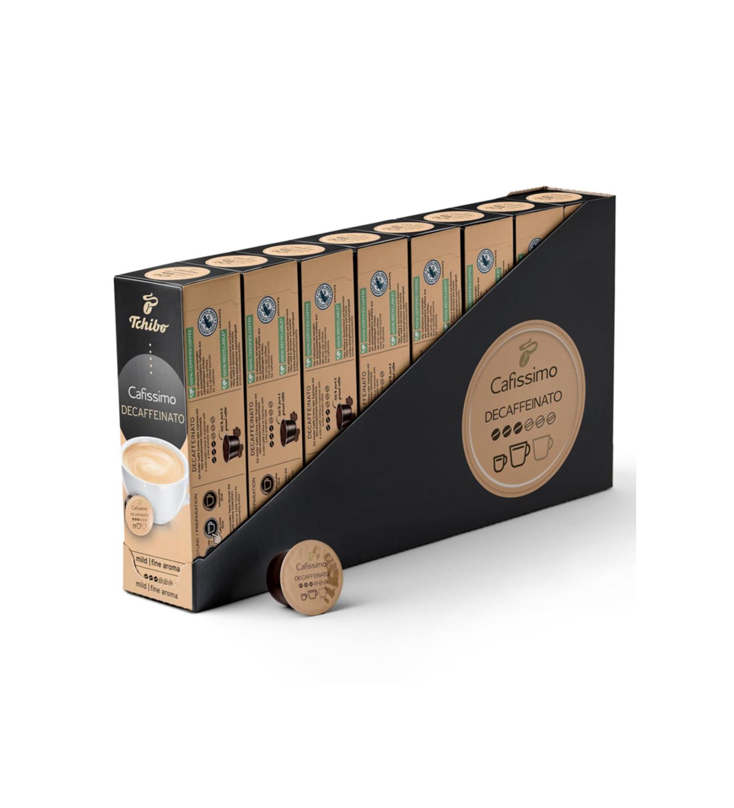 Tchibo Cafissimo Caff Crema Decaffeinato 80 Capsule Coffee - Advantageous Package - Buy Online on GoSupps.com