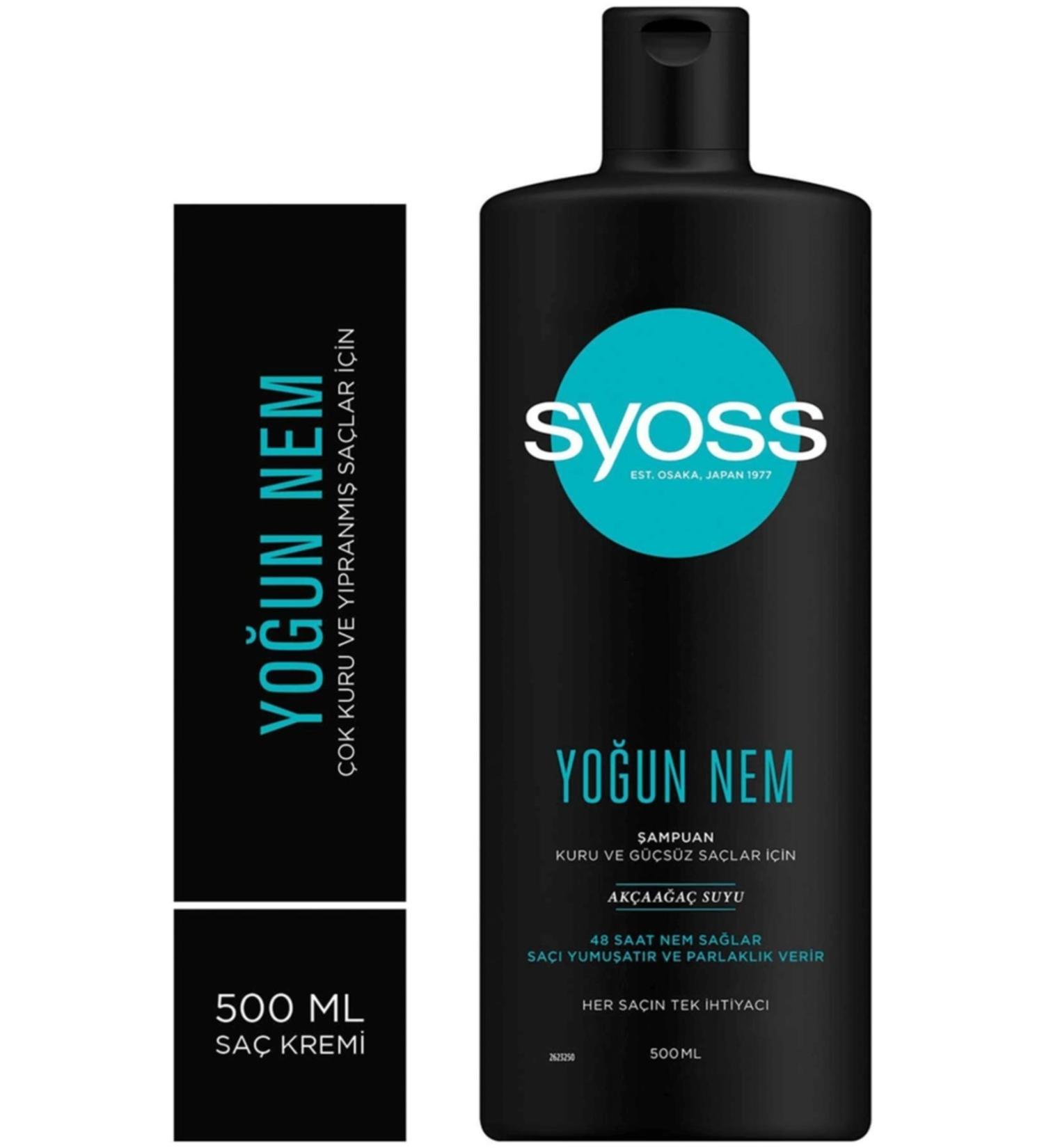 Syoss Shampoo Moisturizing 500 ml Shampoo