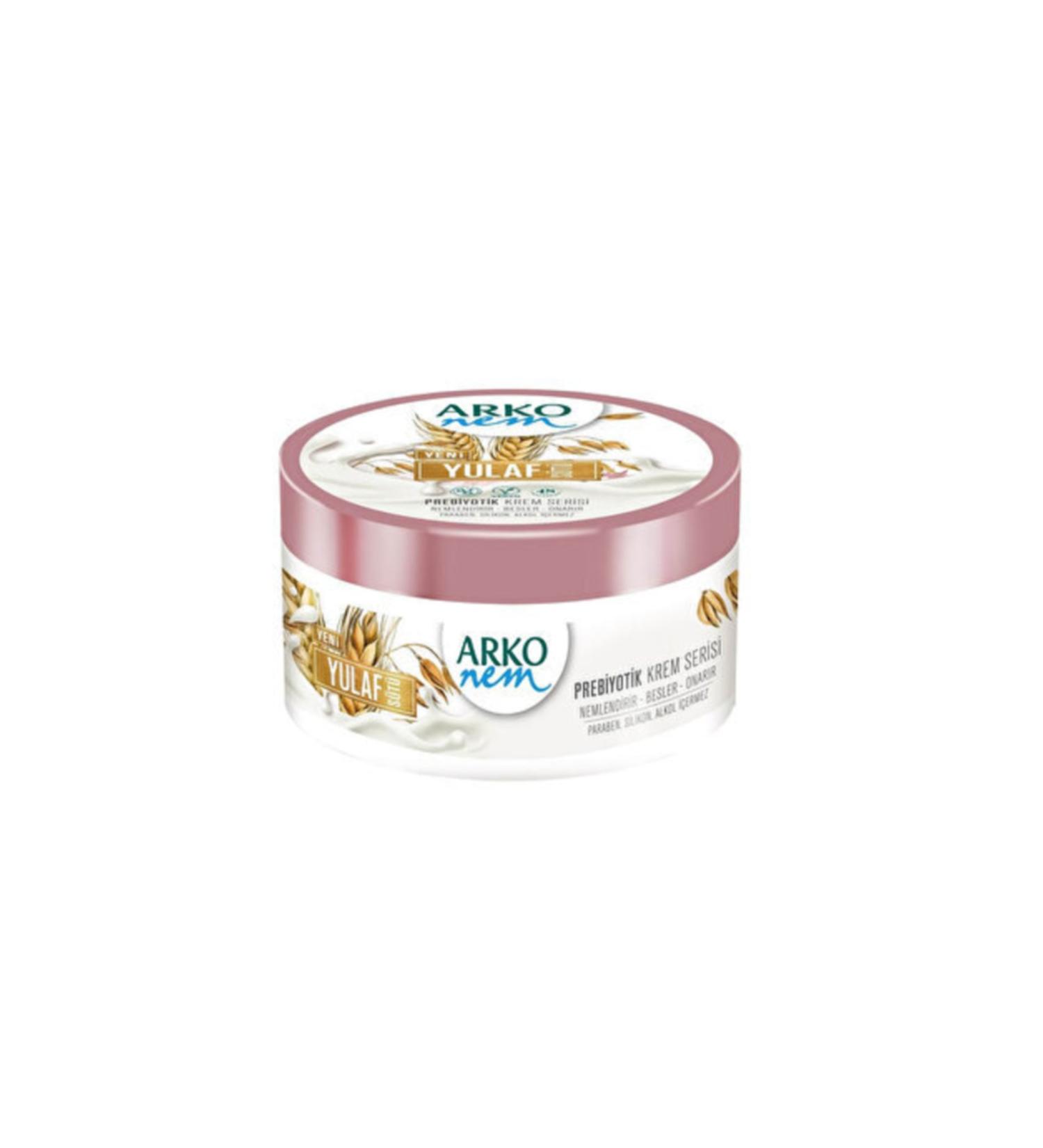 Arko Nem Prebiotic Cream with Oat Milk 250ml