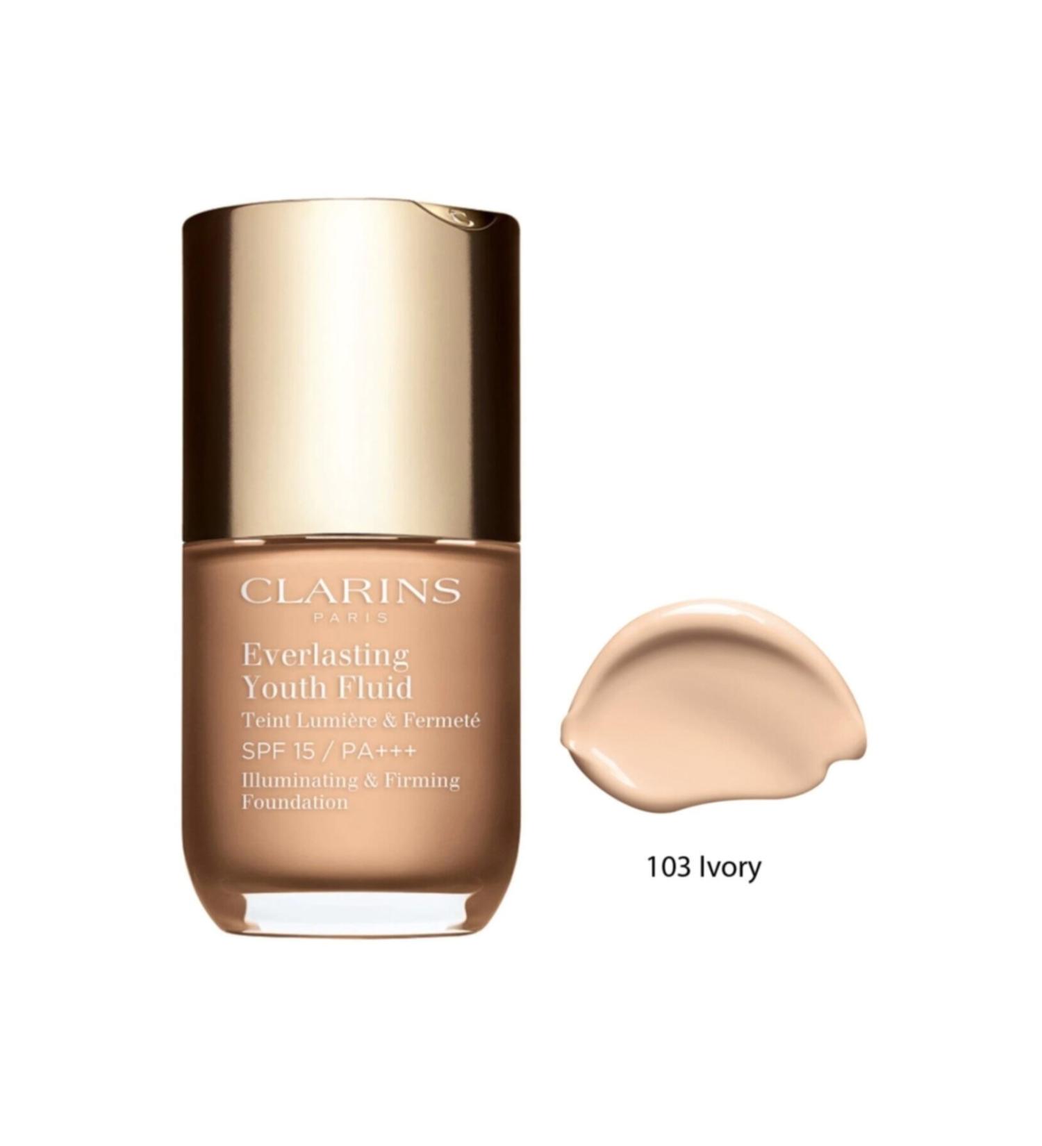 Clarins Everlasting Youth Fluid 103 Ivory Foundation Cream 30 ml
