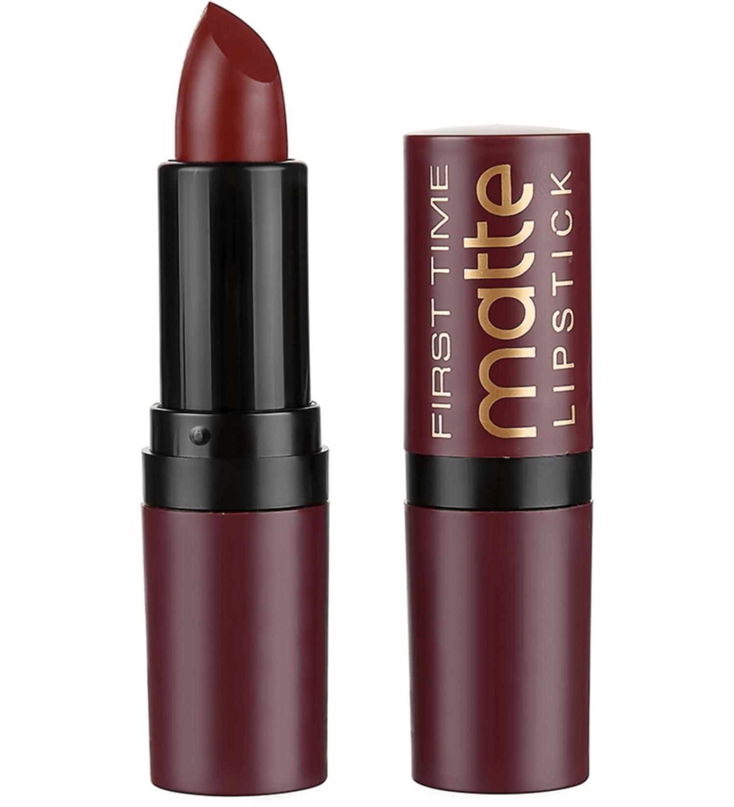 First Time Brand: First Time Matte Lipstick No: 121 Category: Lip Gloss