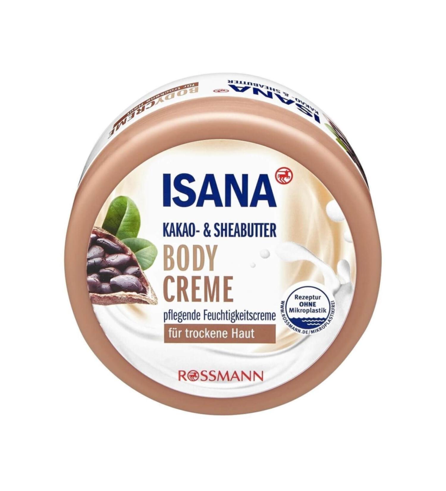 ISANA Brand: Body Cream Shea And Cocoa Butter 500 Ml Category: Hand Cream - Buy Online on GoSupps.com