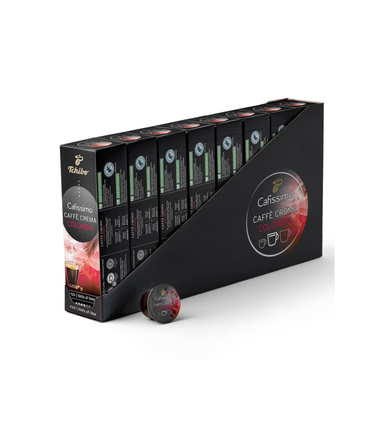 Tchibo Cafissimo Caff Crema Colombia 80 Capsule Coffee - Advantageous Package - Buy Online on GoSupps.com