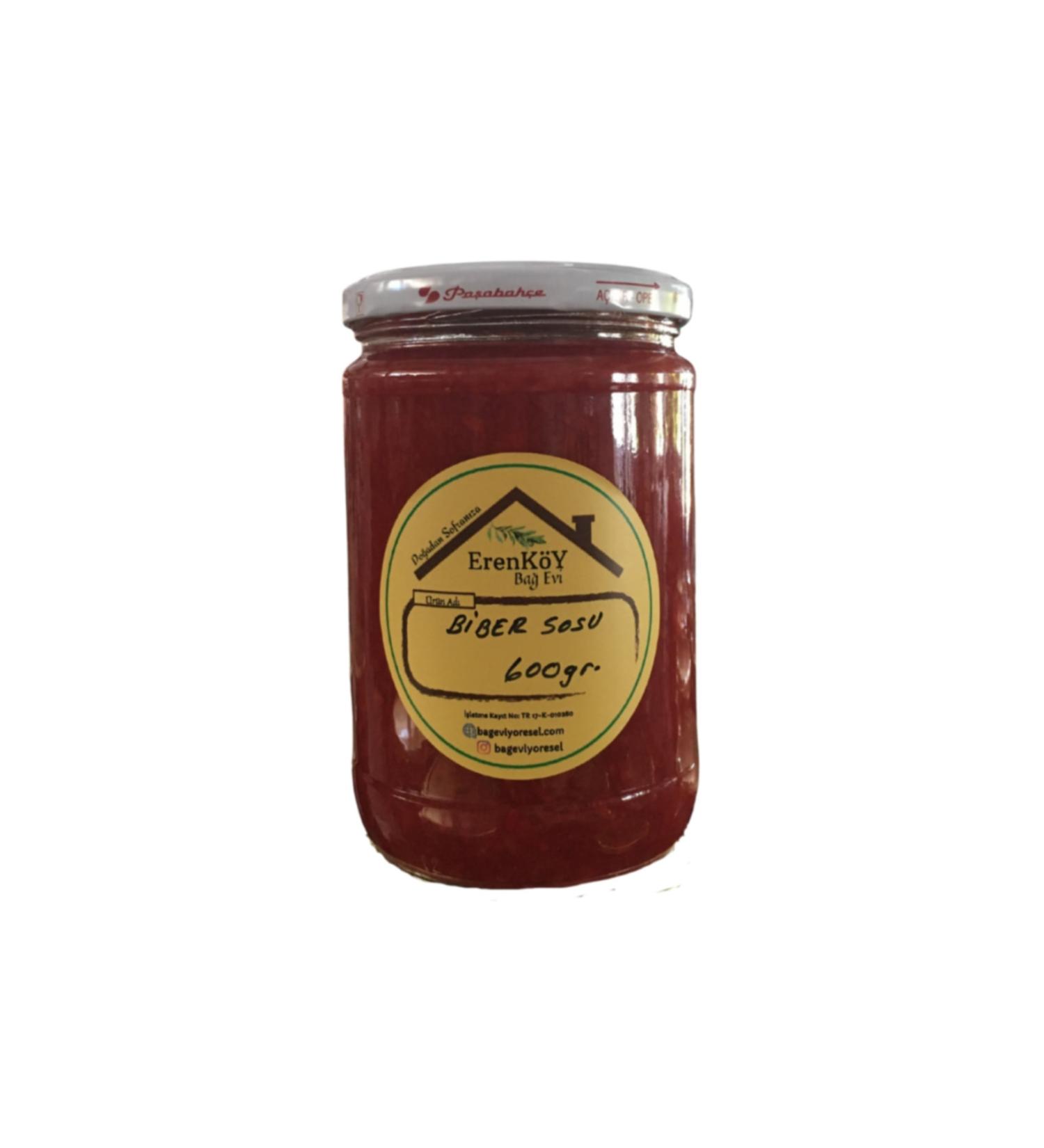 Erenk y Ba Evi From Nature to Your Table Capia Pepper Sauce 600gr - New Season