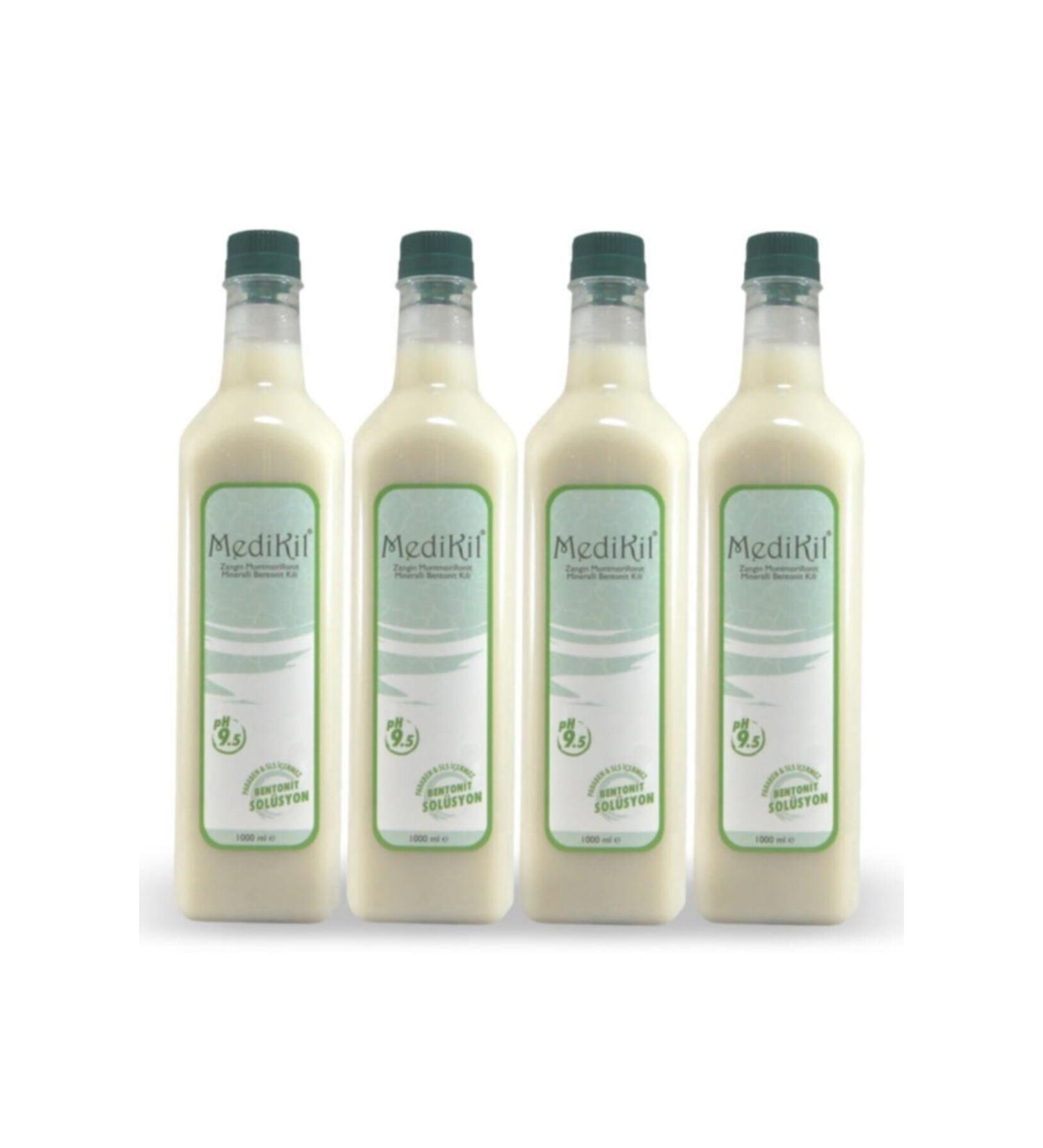 Medicinal Bentonite Clay 4 X 1 Liter