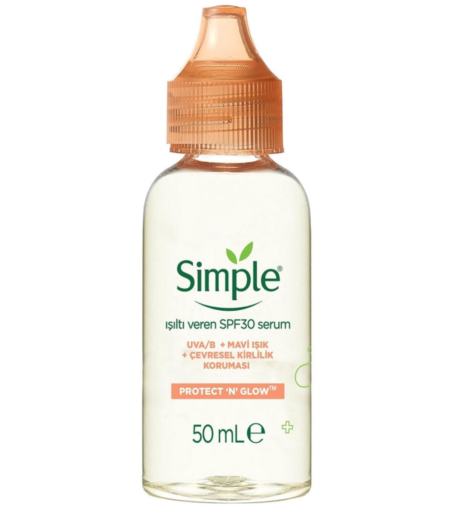 Simple Brand: Radiance Booster Moisturizer Protect&glow 50 Ml Category: Face Cream