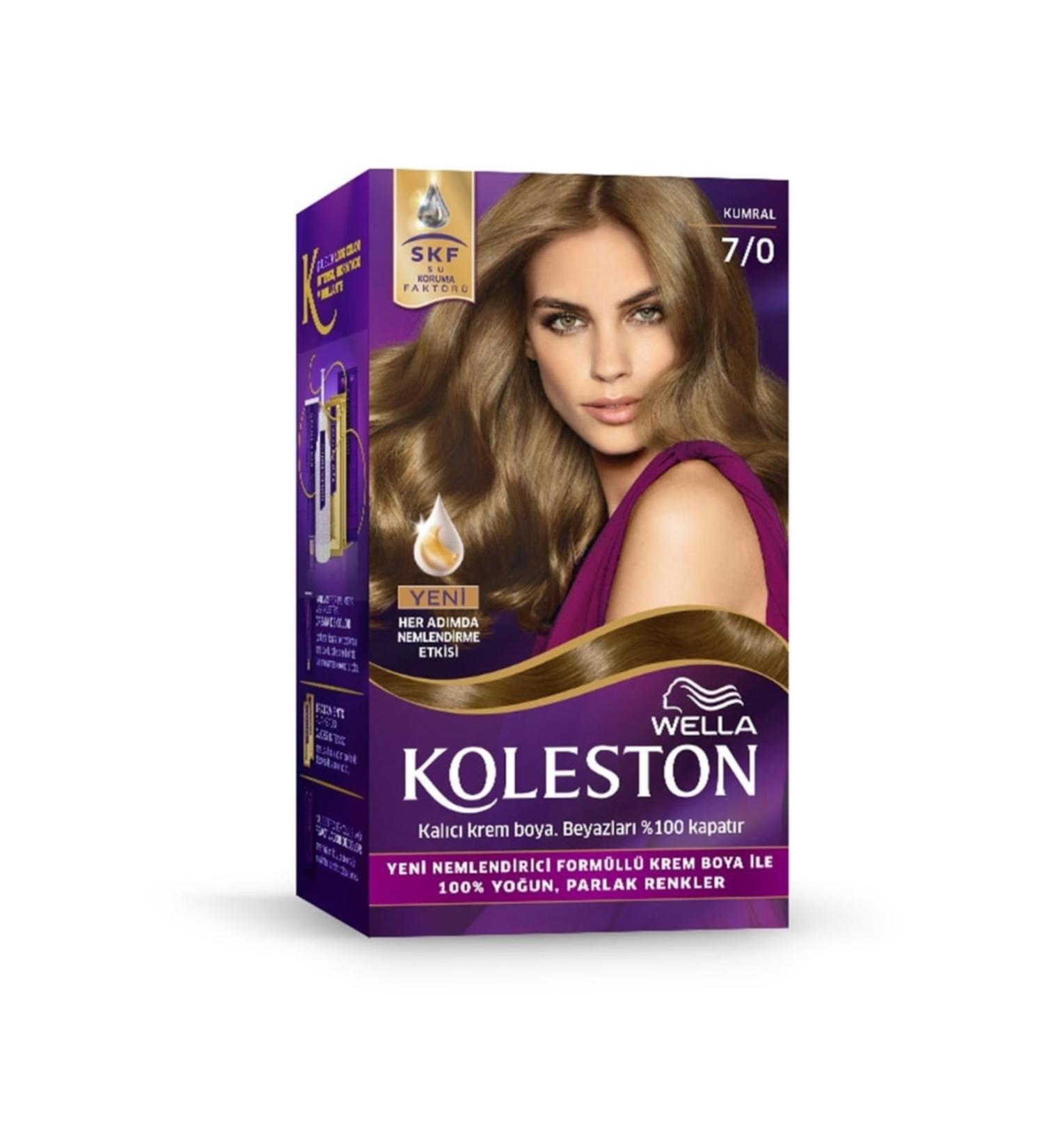 Wella Brand: Koleston Kit Hair Dye 7/0 Blonde Category: Hair Dye