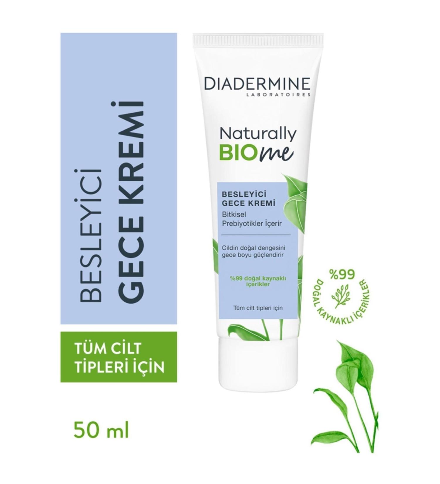 Diadermine Brand: Naturally Biome Nourishing Night Cream 50 Ml Category: Face Cream