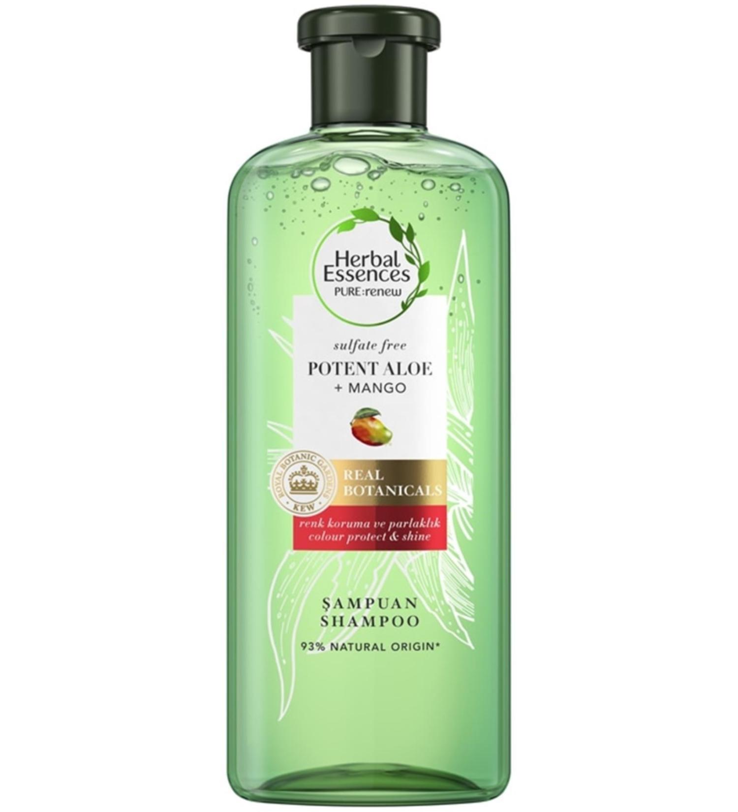 Herbal Essences Moisturizing and Shining Mango Shampoo Unisex 380 Ml Vegan