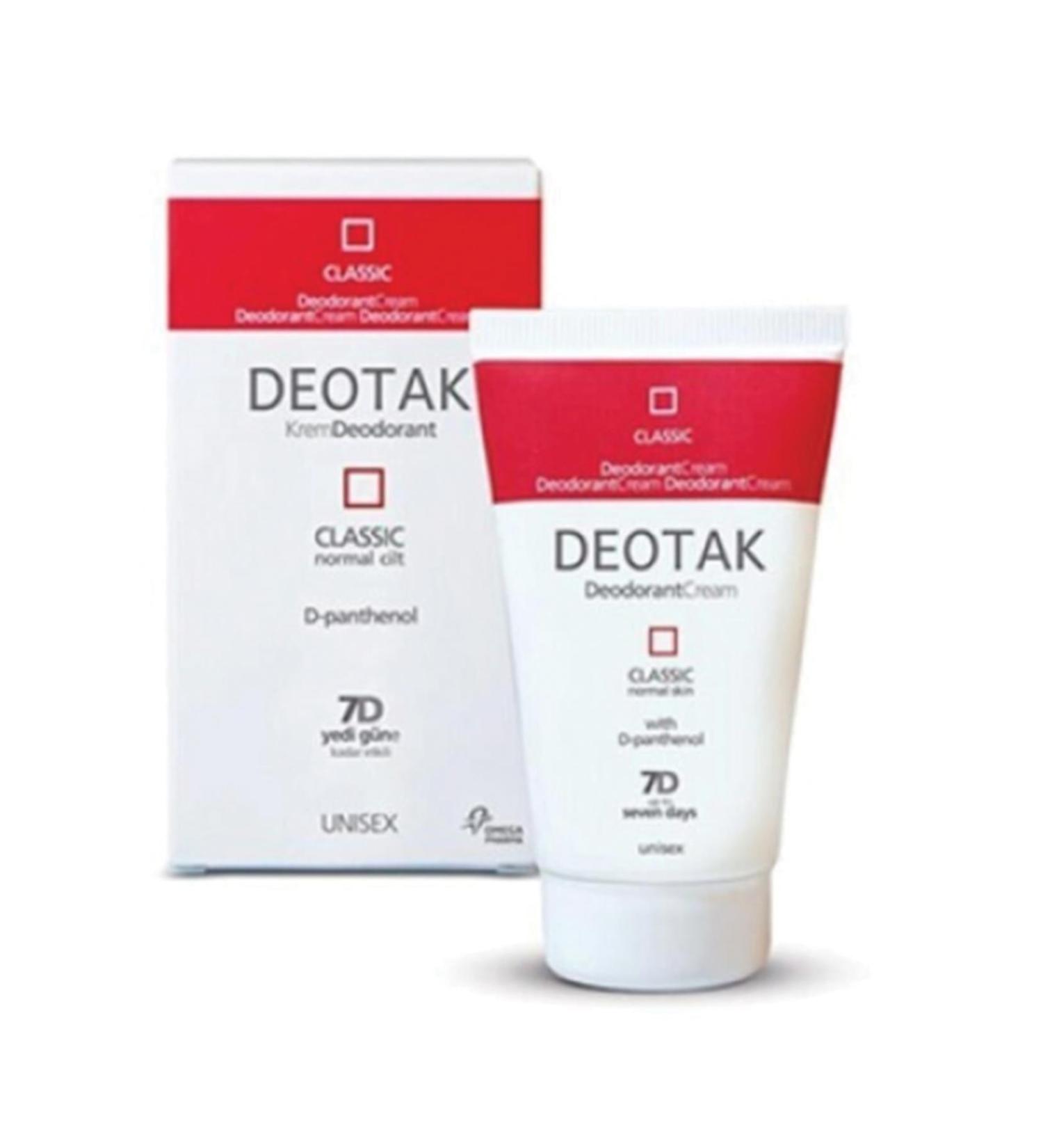 Deotak Brand: Classic Cream Deodorant 35 Ml Category: Deodorant