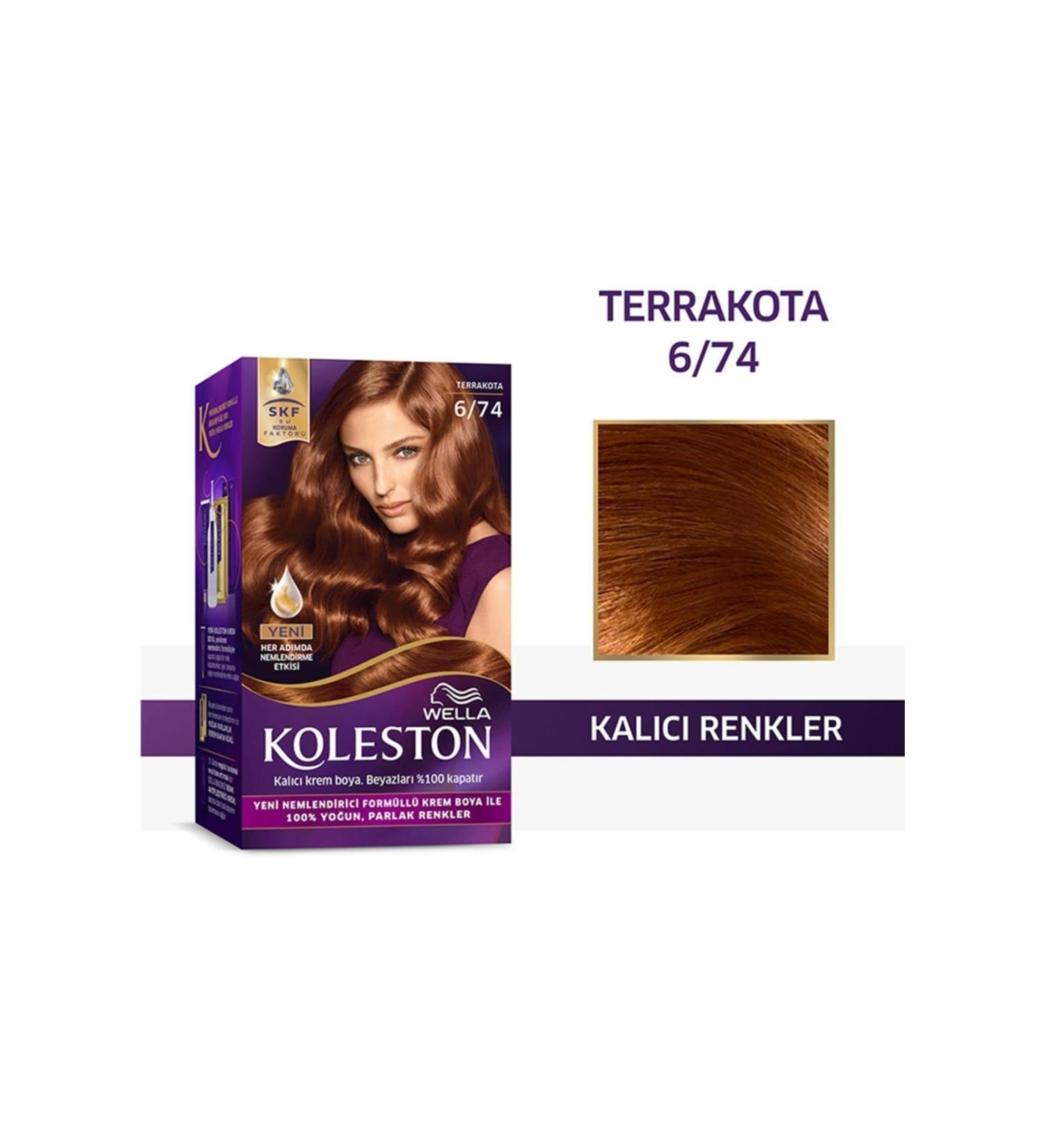 Wella Brand: Hair Dye Terracotta 6-74 Category: Hair Dye