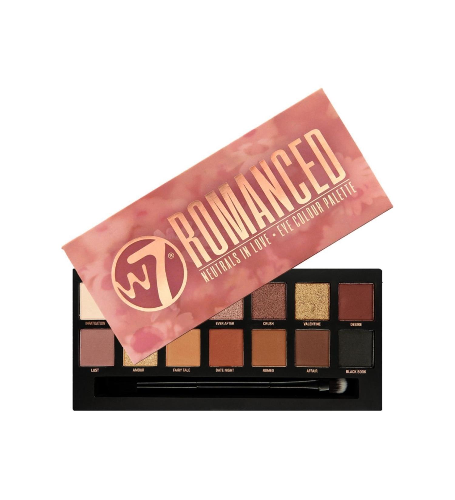 w7 Brand: Romanced Eyeshadow Palette Category: Eyeshadow