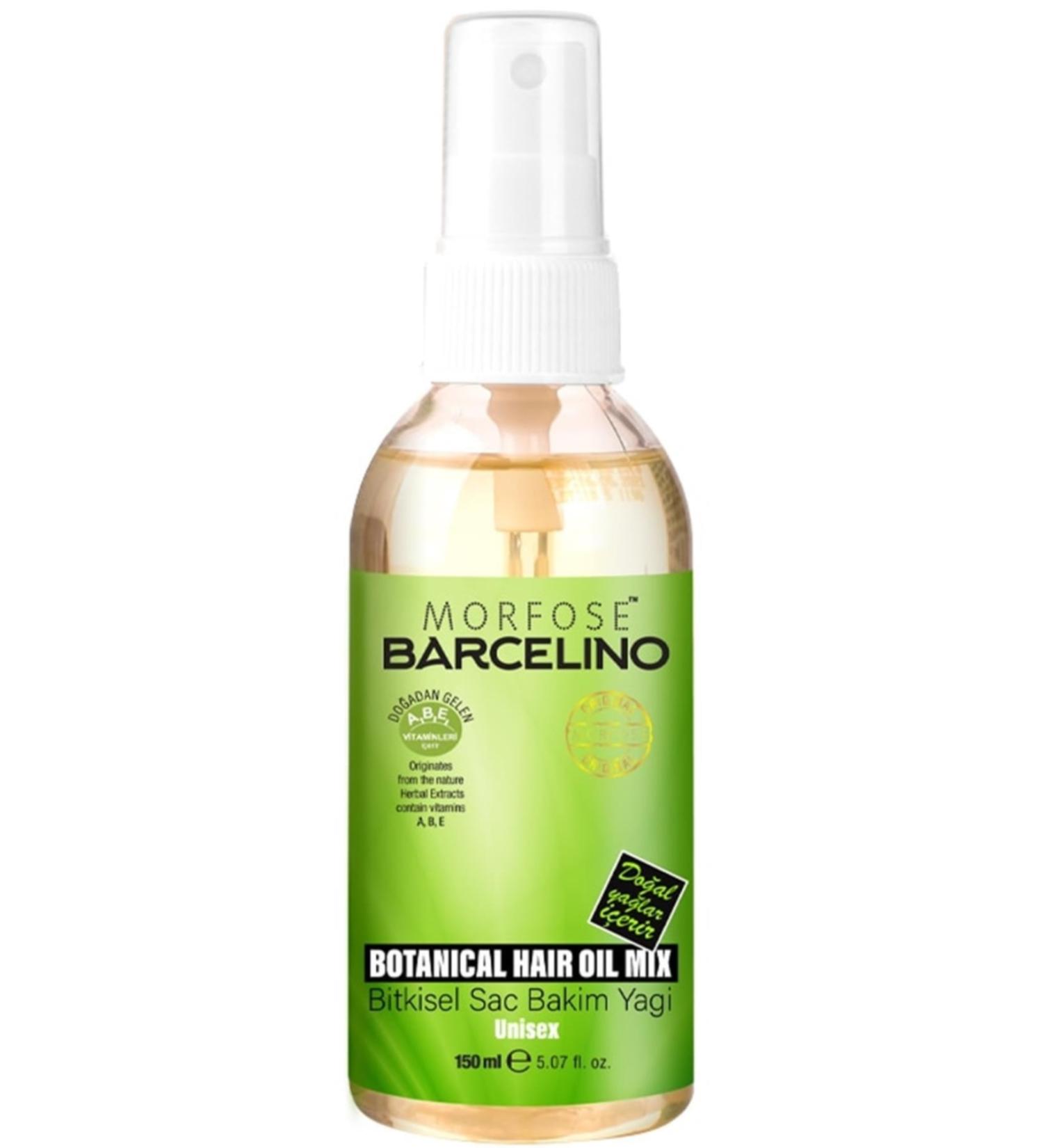 Morfose Unisex Barcelino Botanica Hair Care Oil 150 Ml Category: Hair Serum and Oil
