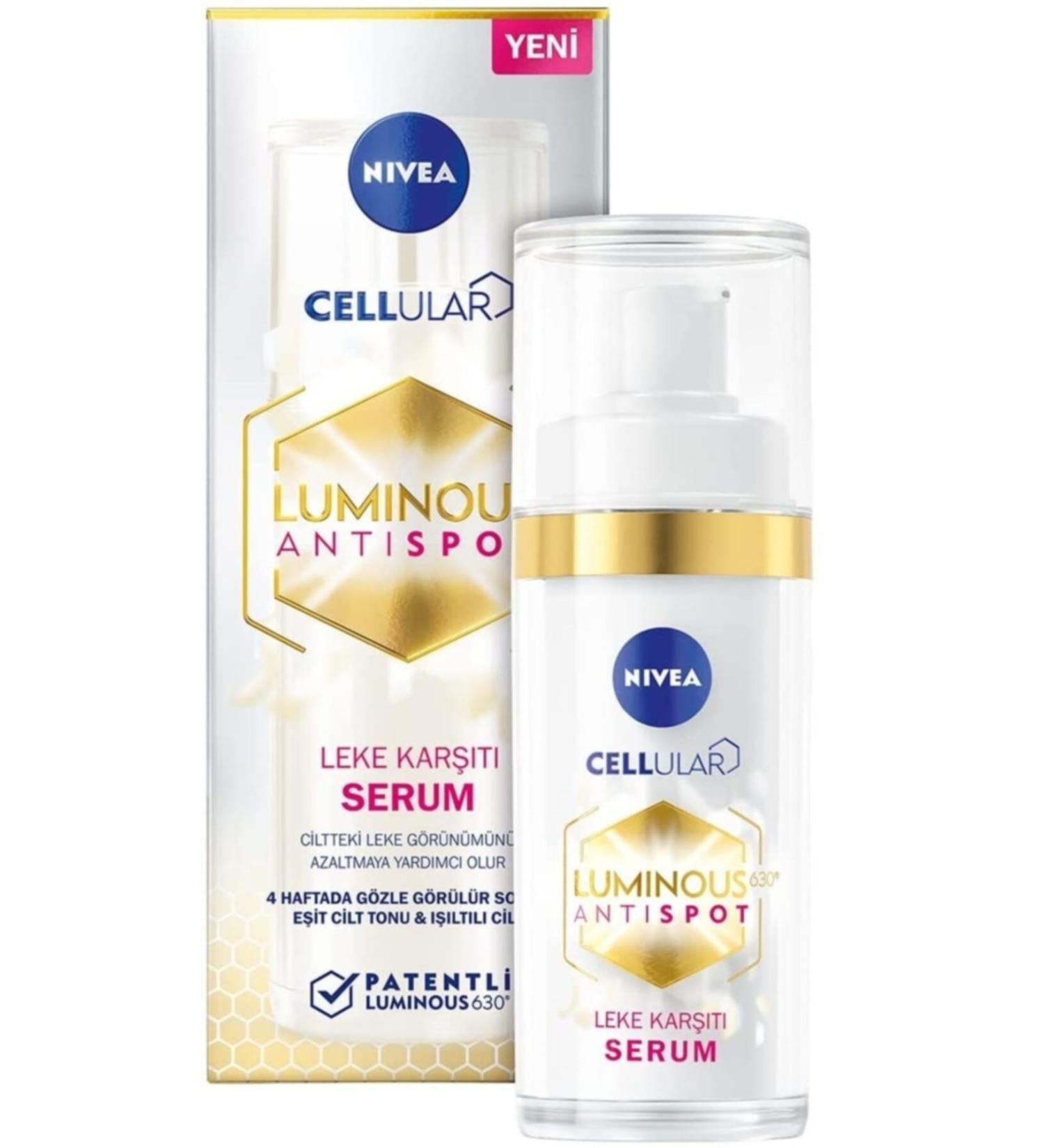 NIVEA Luminous630 Anti-Spot Brightening Skin Care Serum 30 ml - Buy Online on GoSupps.com