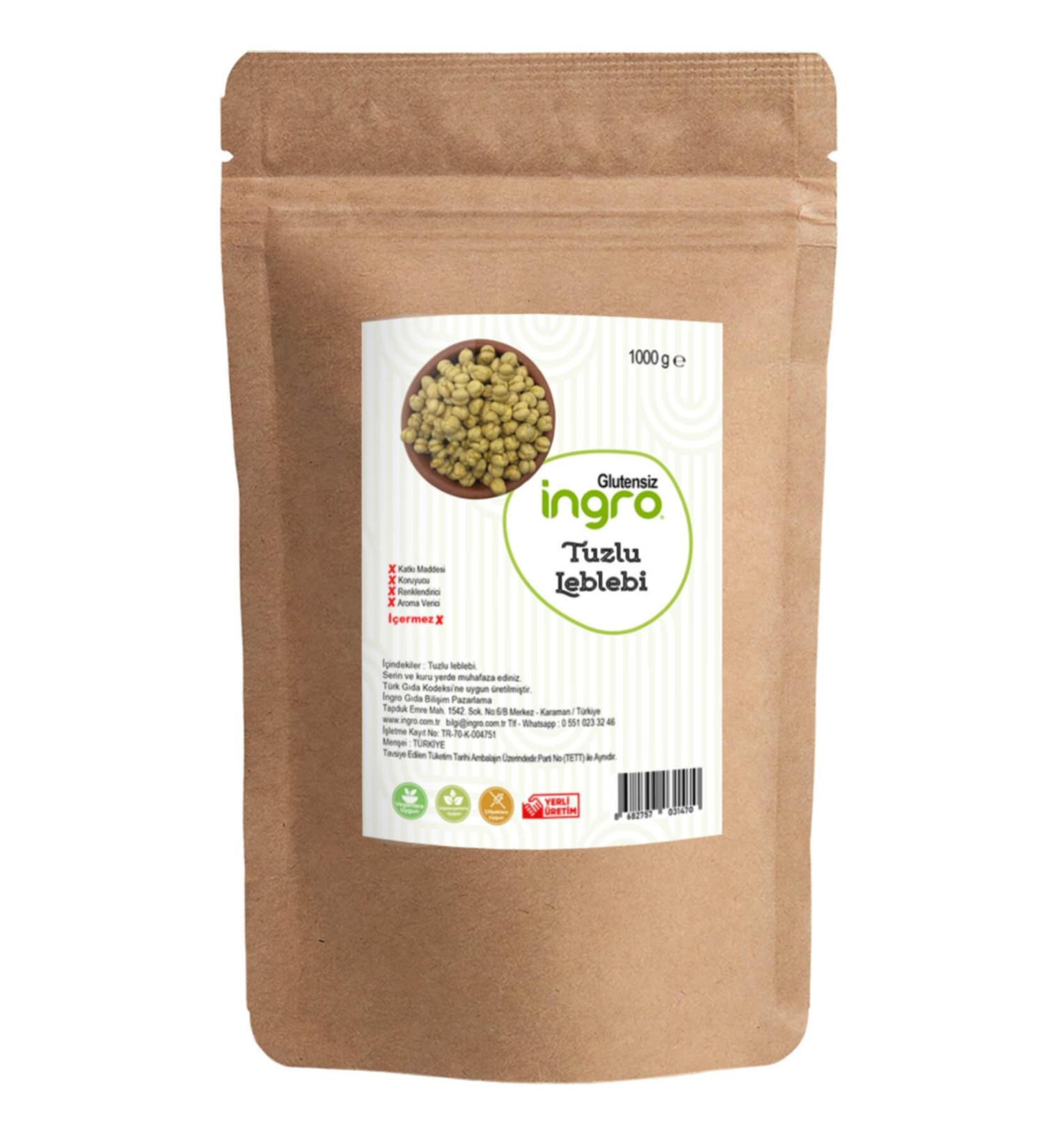Ingro Salted Chickpeas 1000 G