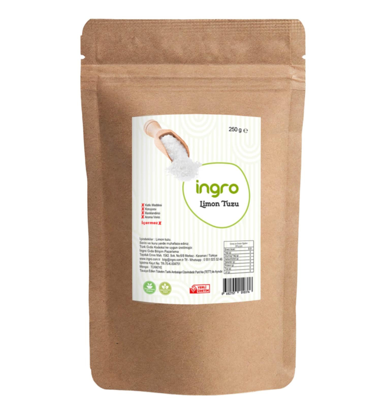 Ingro Lemon Salt 250 G