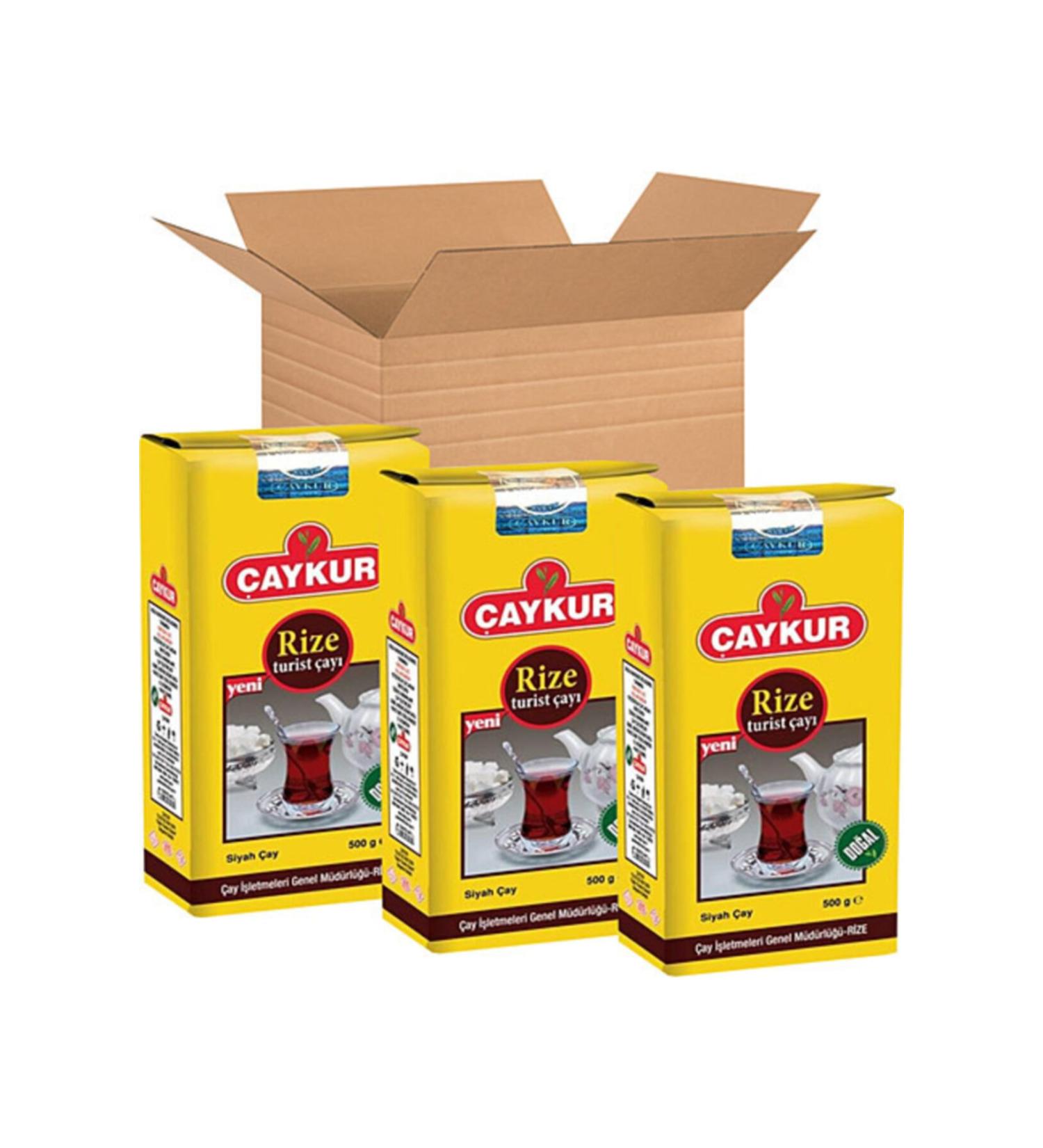 aykur 15-Piece Advantageous Box Rize Tourist Tea 15x500 Gr