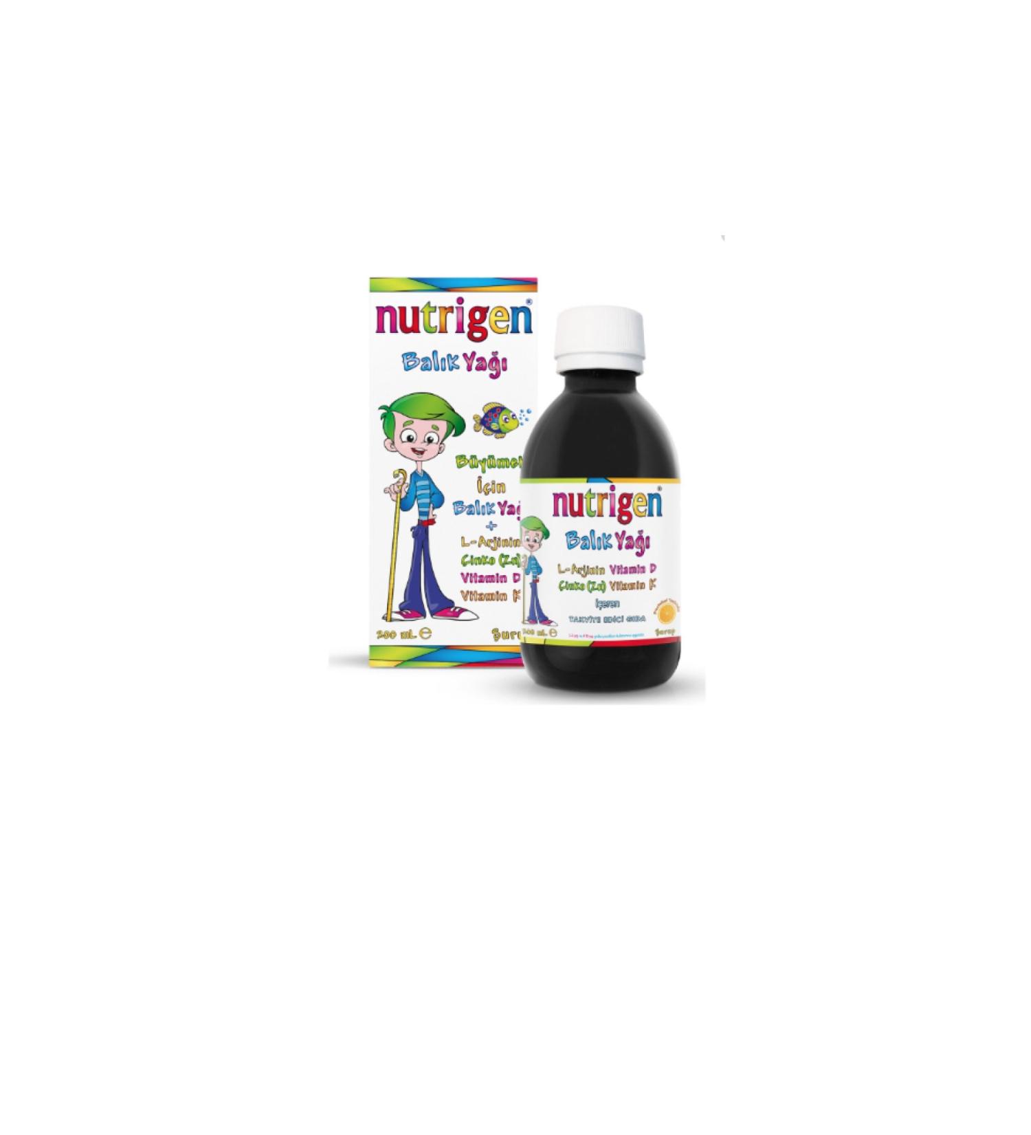 Nutrigen Fish Oil Syrup 200 Ml Category: Care Oil