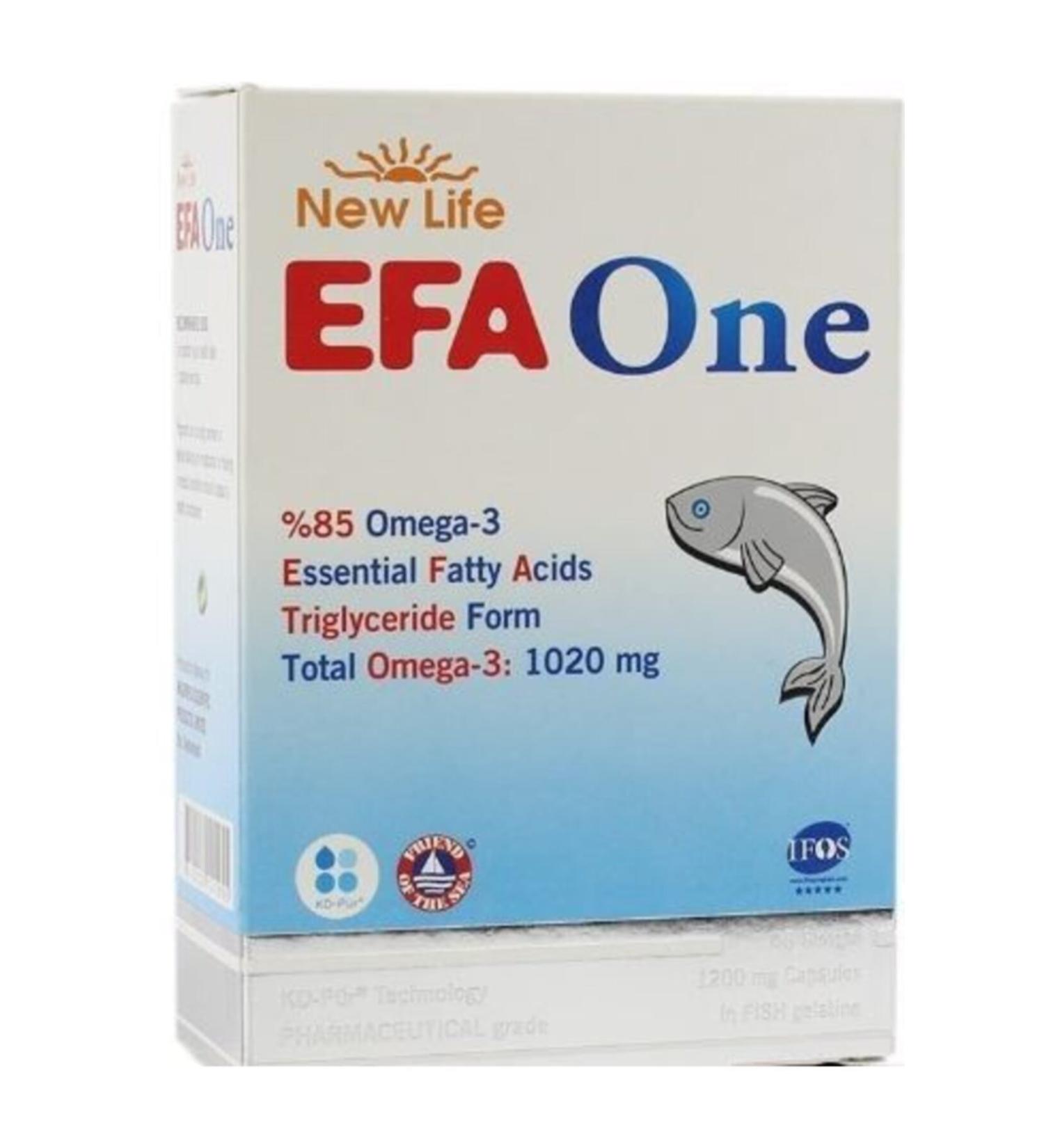 New Life Efa One 1200 Mg 45 Capsules