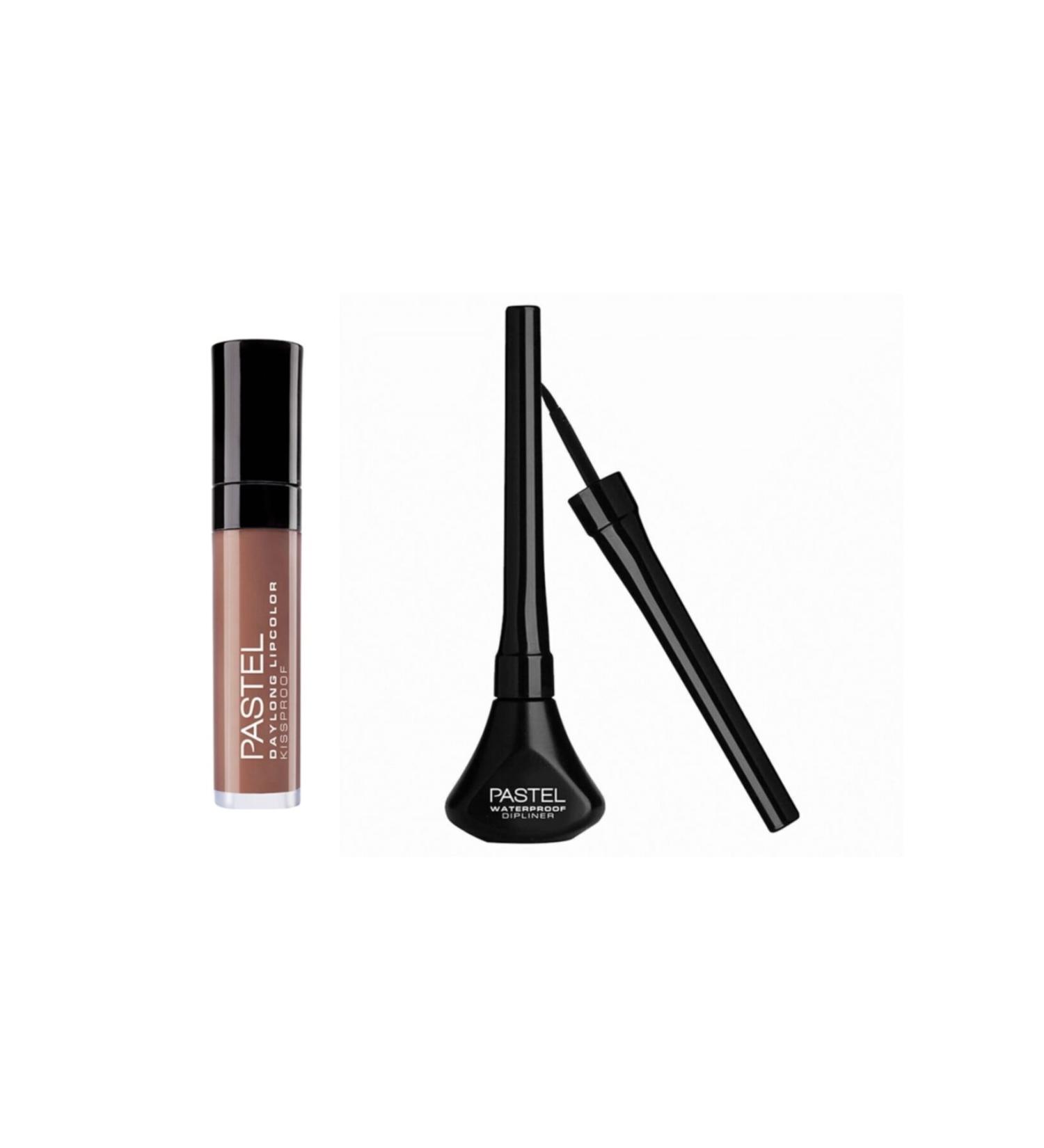 Pastel Daylong Lipcolor Kissproof 15 Liquid Lipstick + Dipliner Special Set