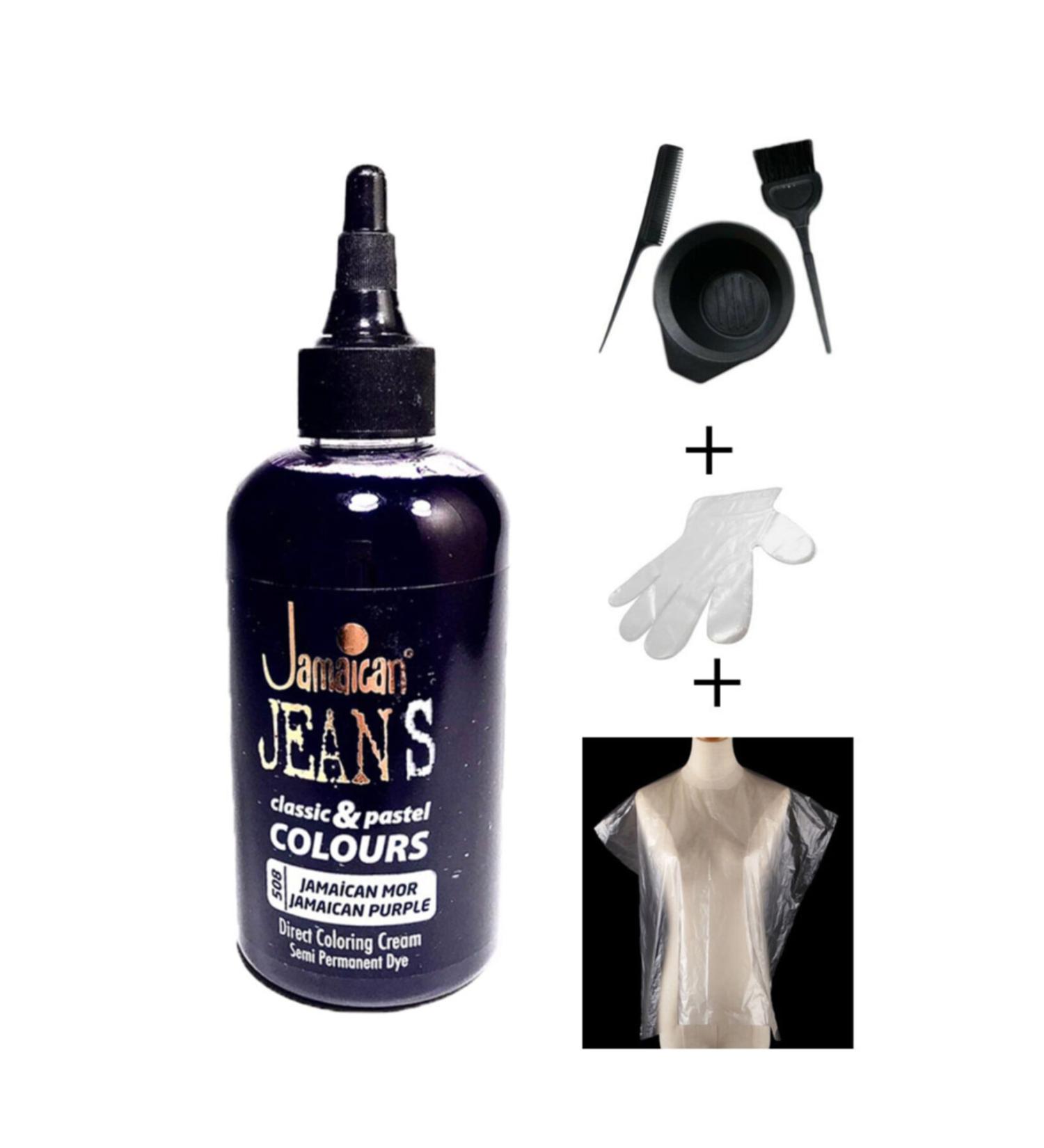 Jamaican Jean's Color Hair Dye Set Jamaican Purple Dep1023