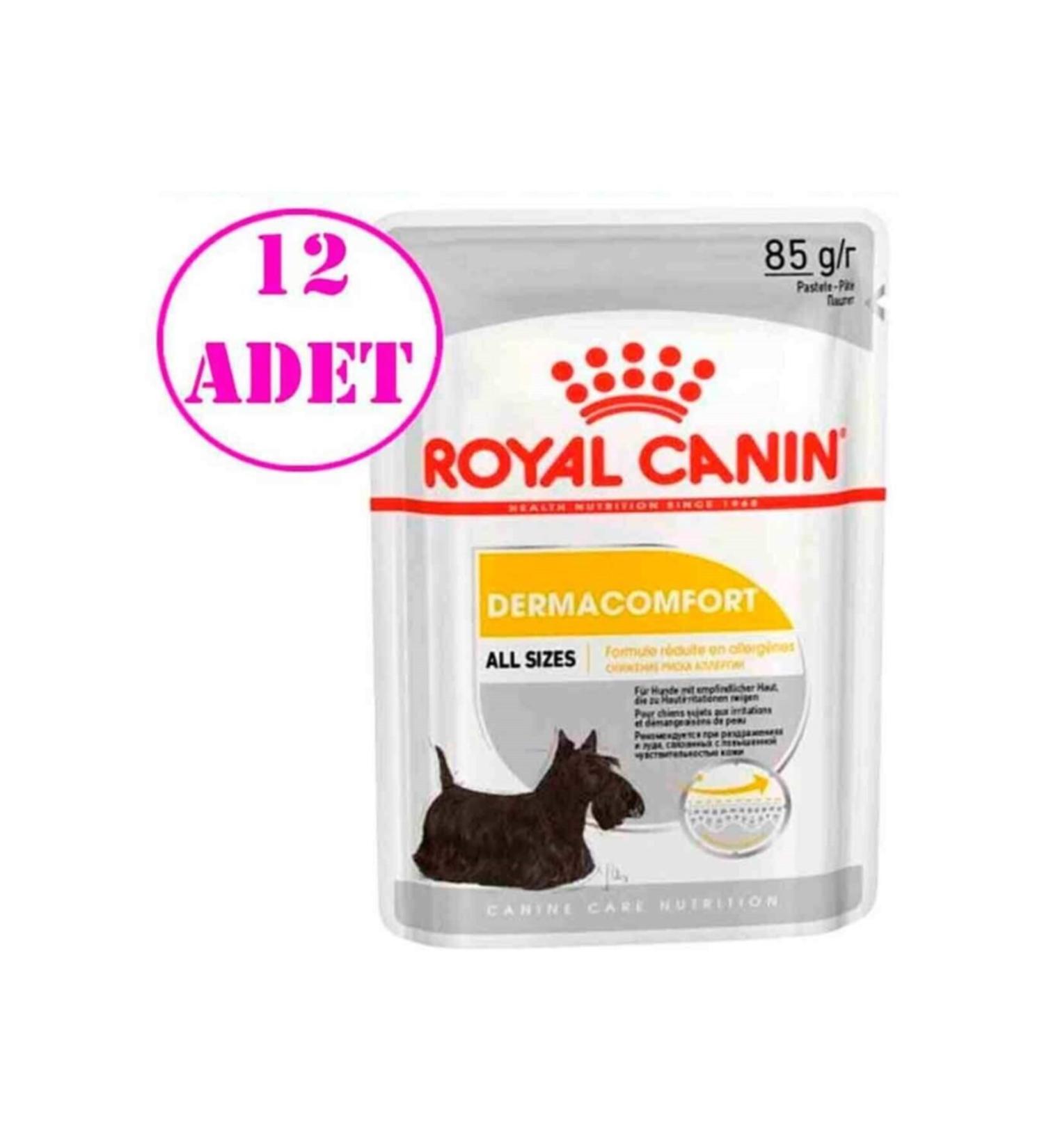 Royal Canin Dermacomfort Dog Canned Food 85 Gr 12 Pieces