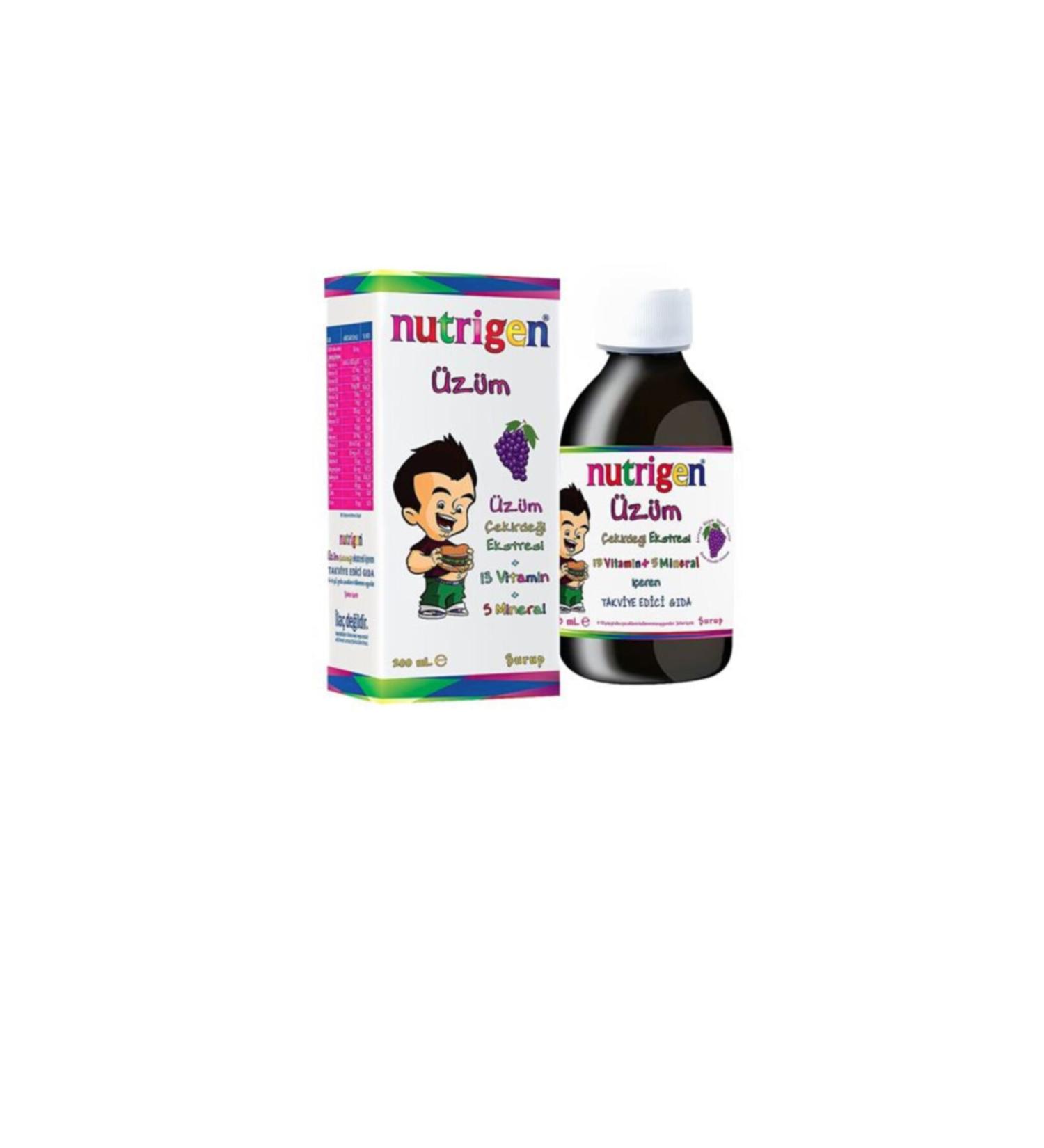 Nutrigen Grape Pediatric Syrup 200 Ml