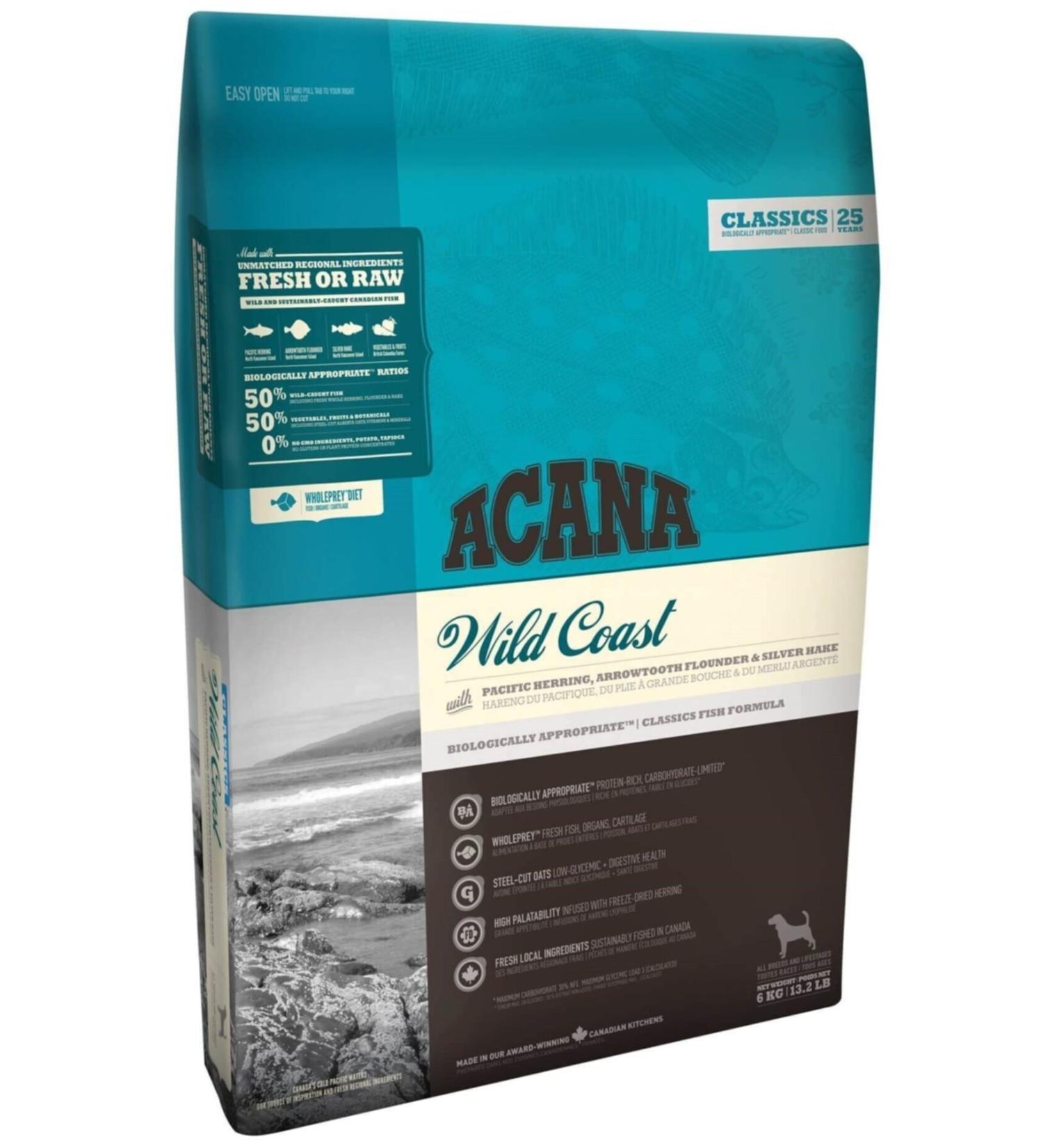 Acana Classics Wild Coast Grain Free Fish Dog Food 2 Kg