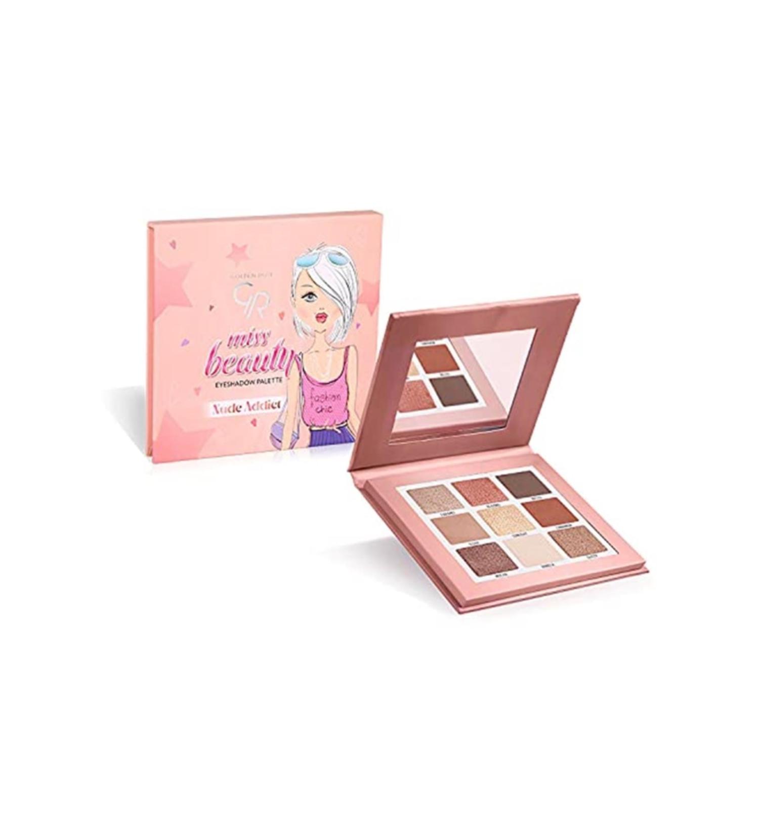 Golden Rose Brand: Miss Beauty Eyeshadow Palette Nude Addict Category: Eyeshadow
