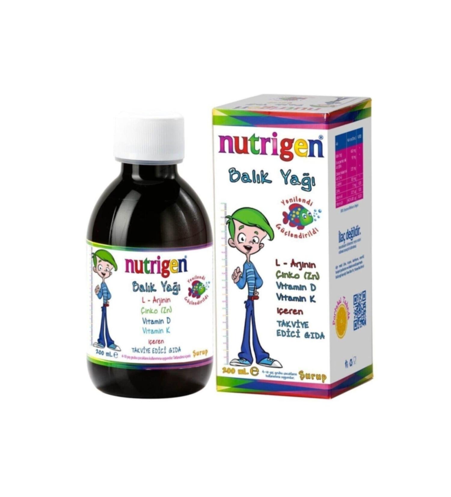 Nutrigen Fish Oil Syrup 200 ml