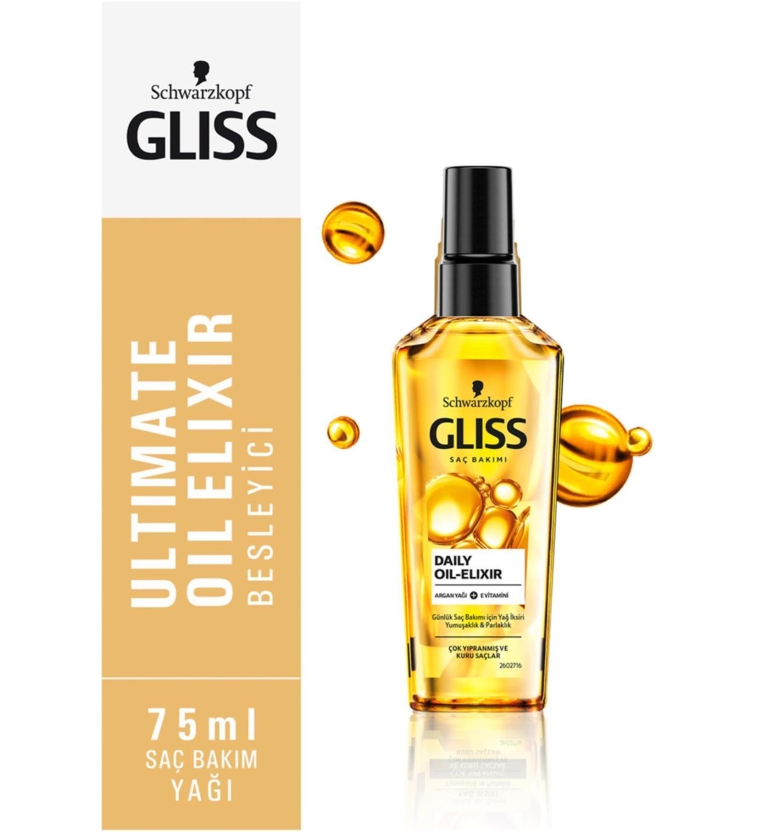 Gliss Brand: Ultimate Repair Hair Care Oil 75 Ml Category: Hair Serum and Oil