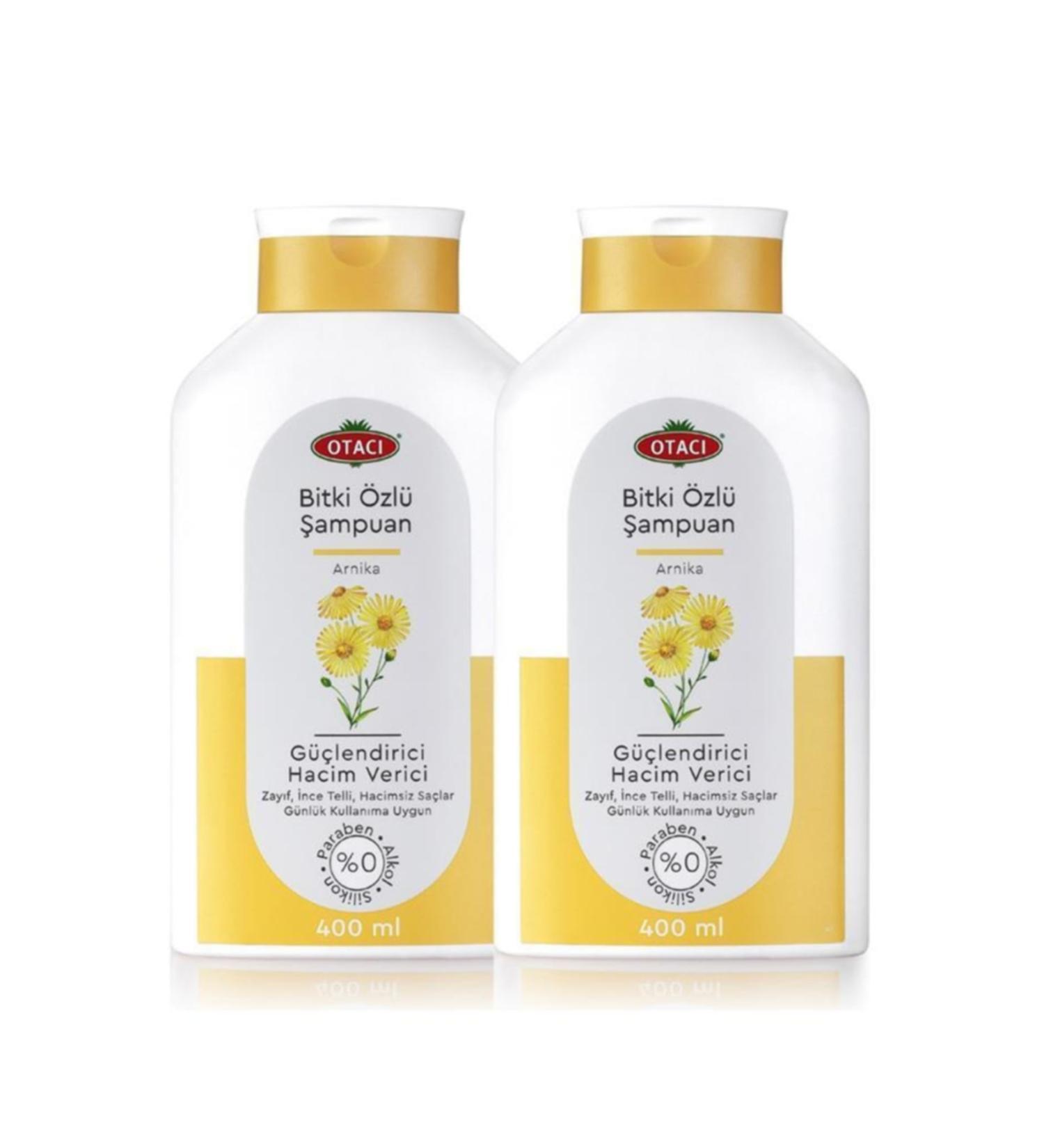 Otac Arnica Strengthening Volume Shampoo 400 Ml X2