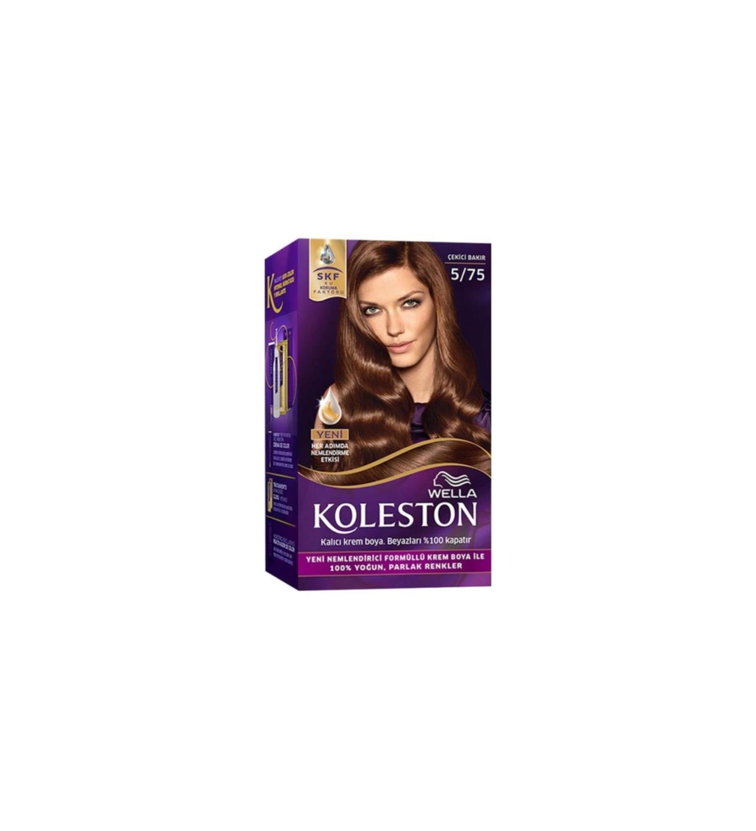 Wella Brand: Hair Dye Attractive Copper 5-75 Category: Hair Dye