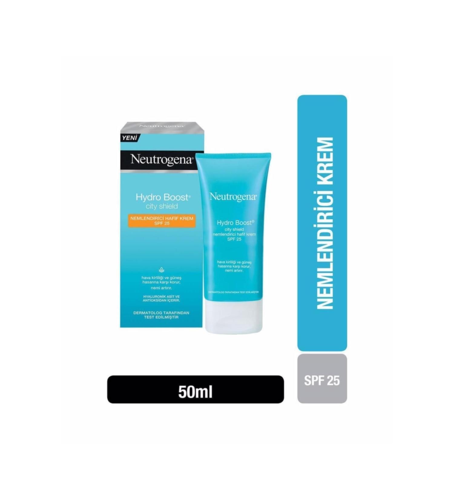 Neutrogena Moisturizing Cream Hydroboost Spf 25 50 ml