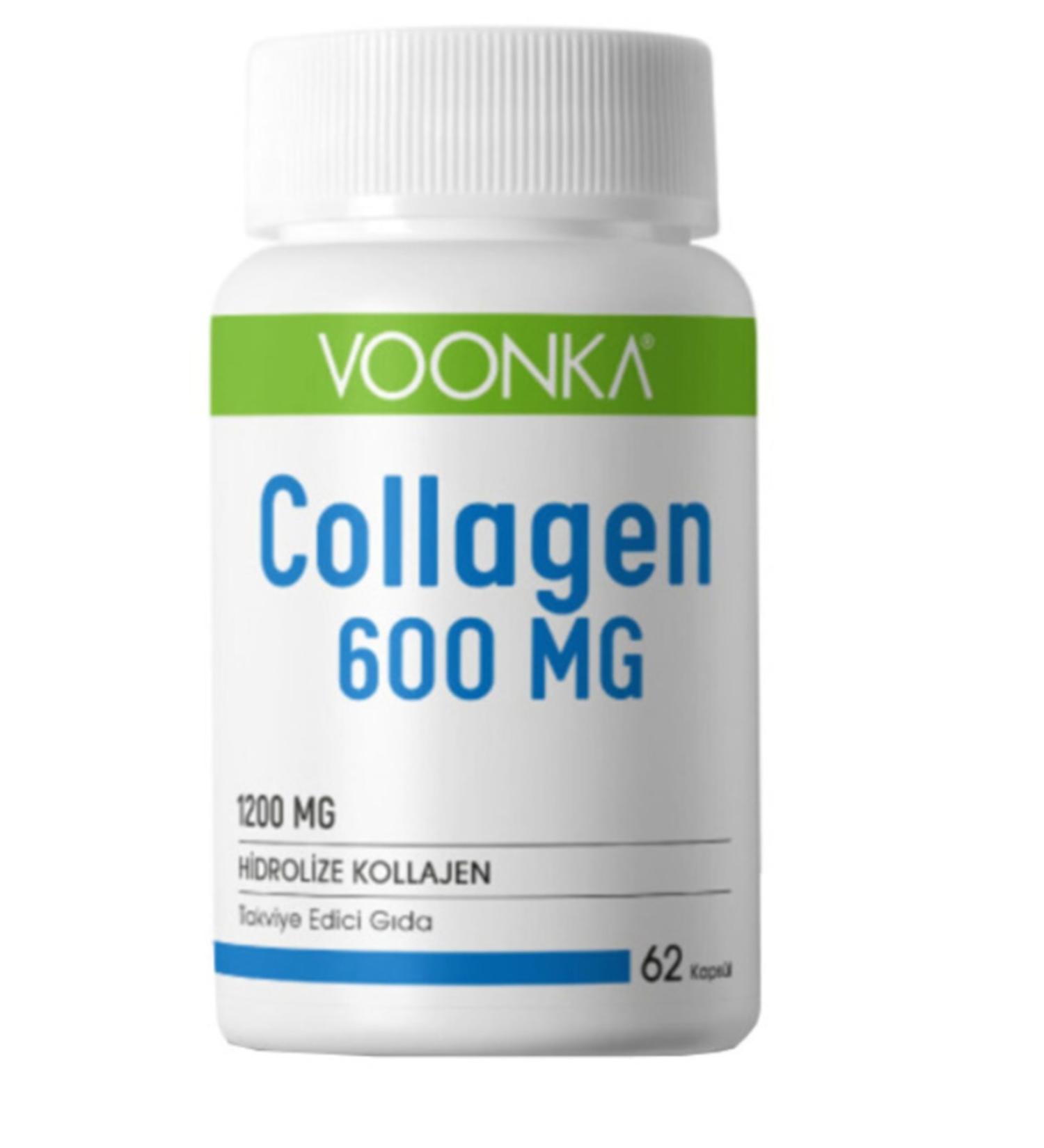 Voonka Collagen 600 Mg 62 Capsules 8680807008229