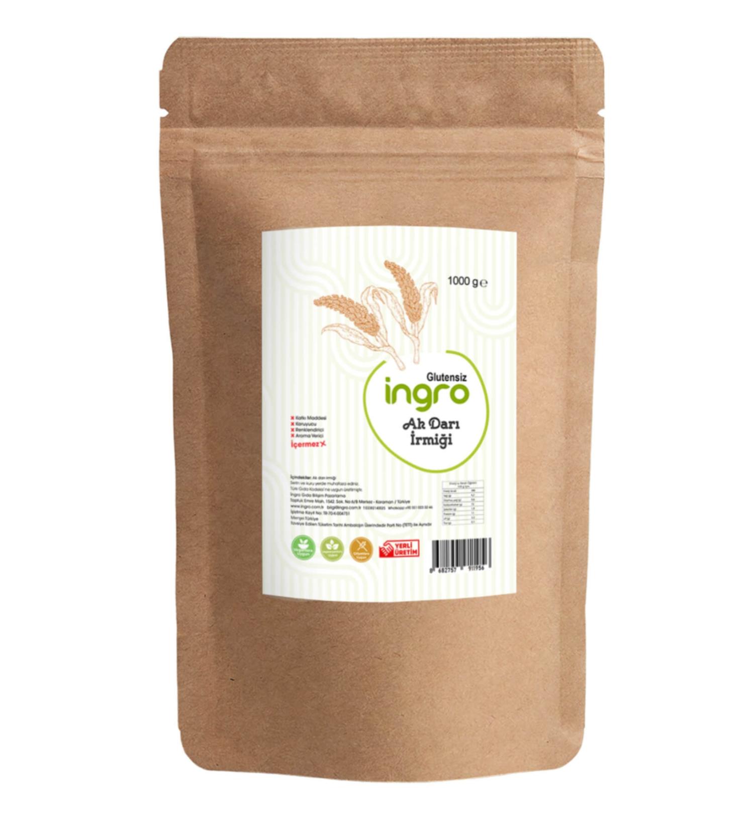 Ingro Gluten-free Millet Semolina 1000 G