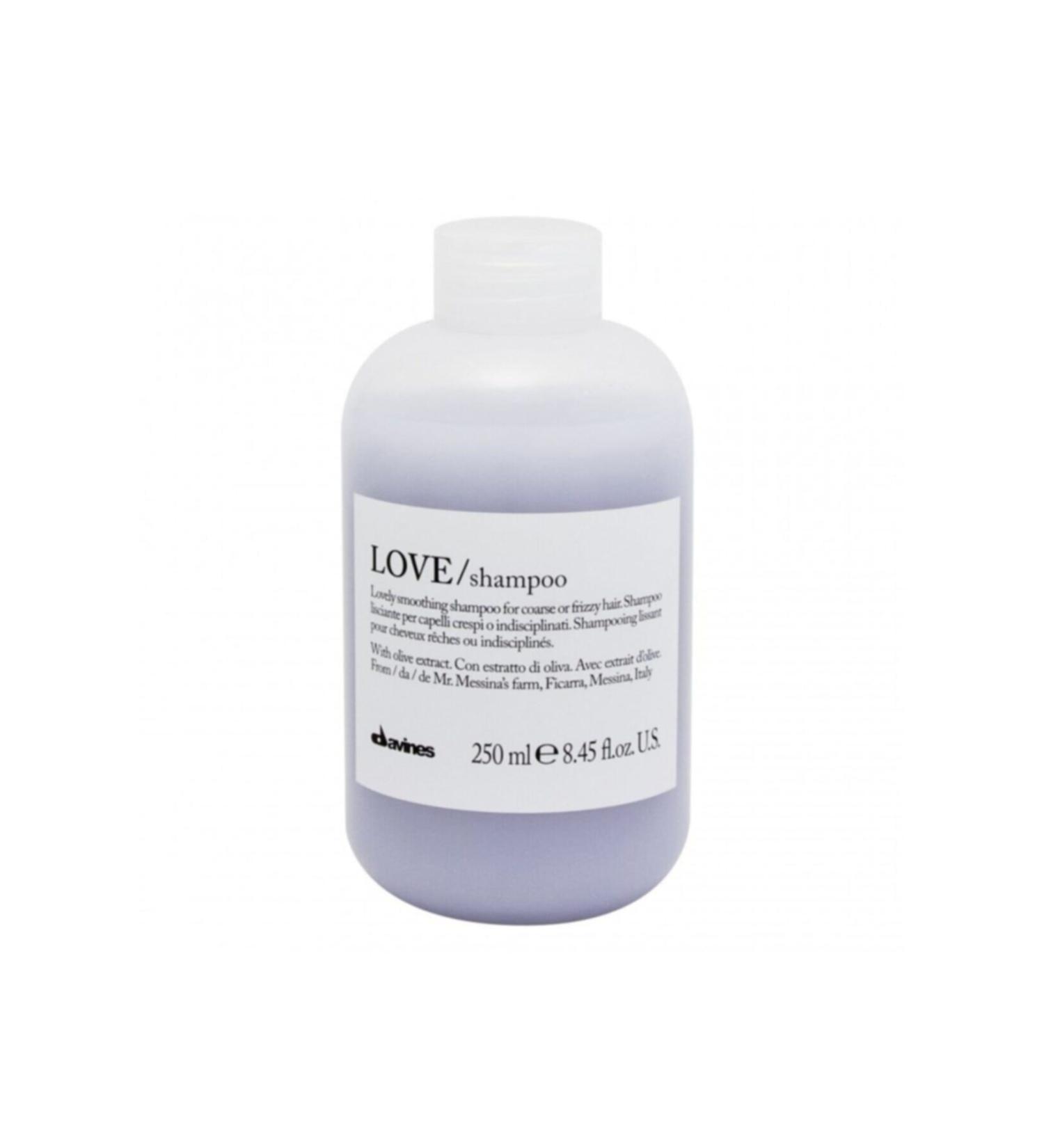 Davines Essential Care Love Smoothing Straightening Shampoo for Unruly Hair 250 ml