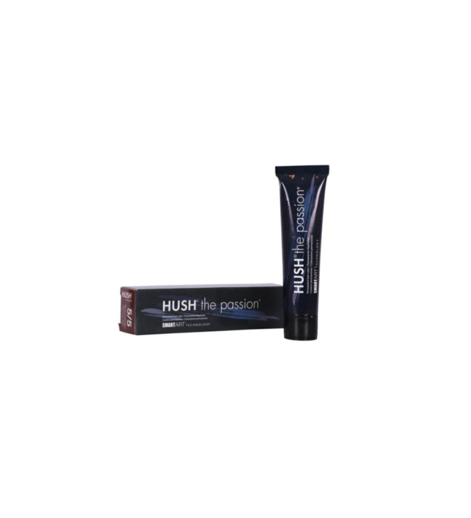 HUSH 5.0 Light Brown The Passion Smart Hair Dye 60 ml (OXIDANT-FREE)
