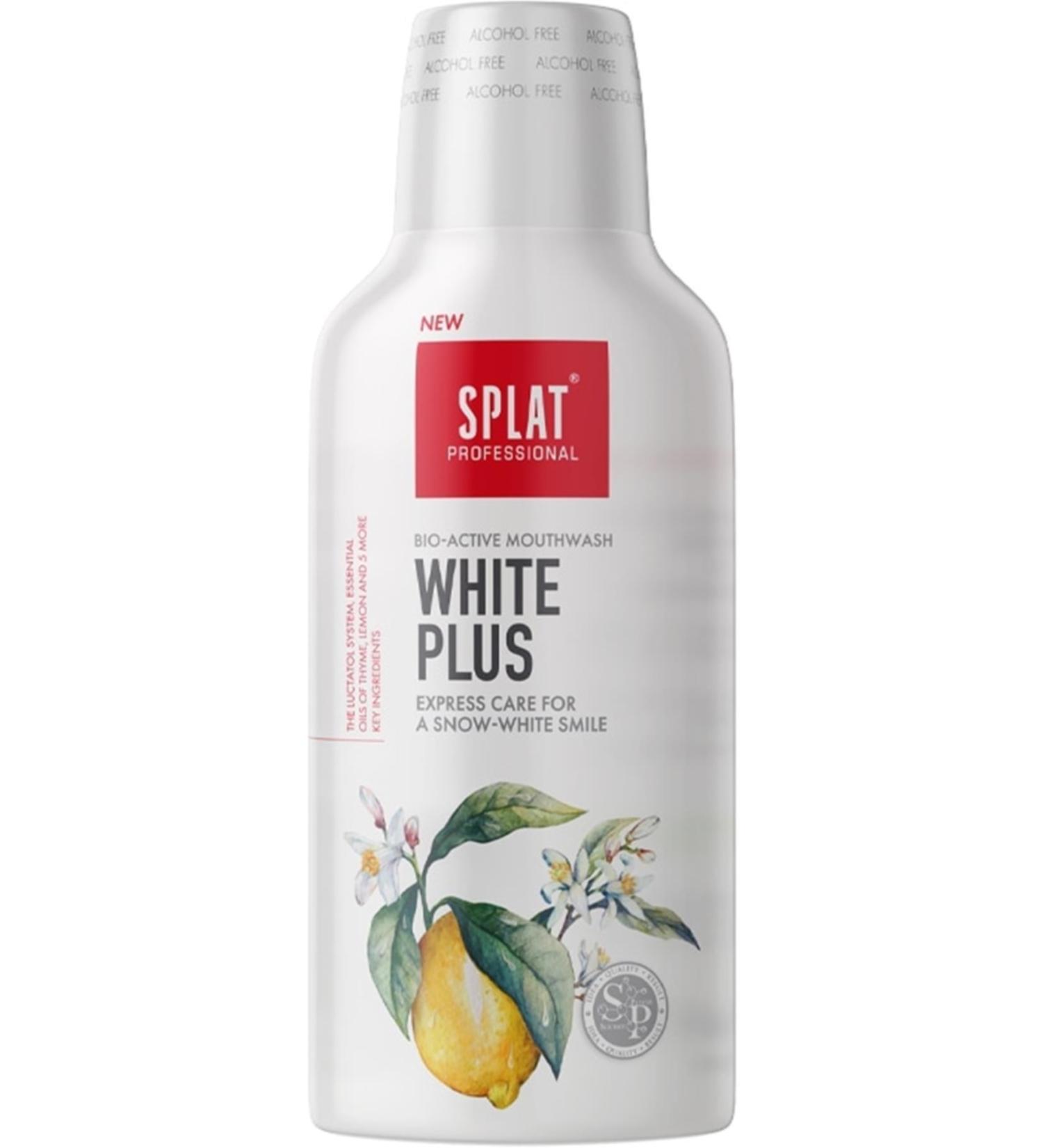 Splat Brand: Professional White Plus Mouthwash 275 Ml Category: Teeth Whitening Product
