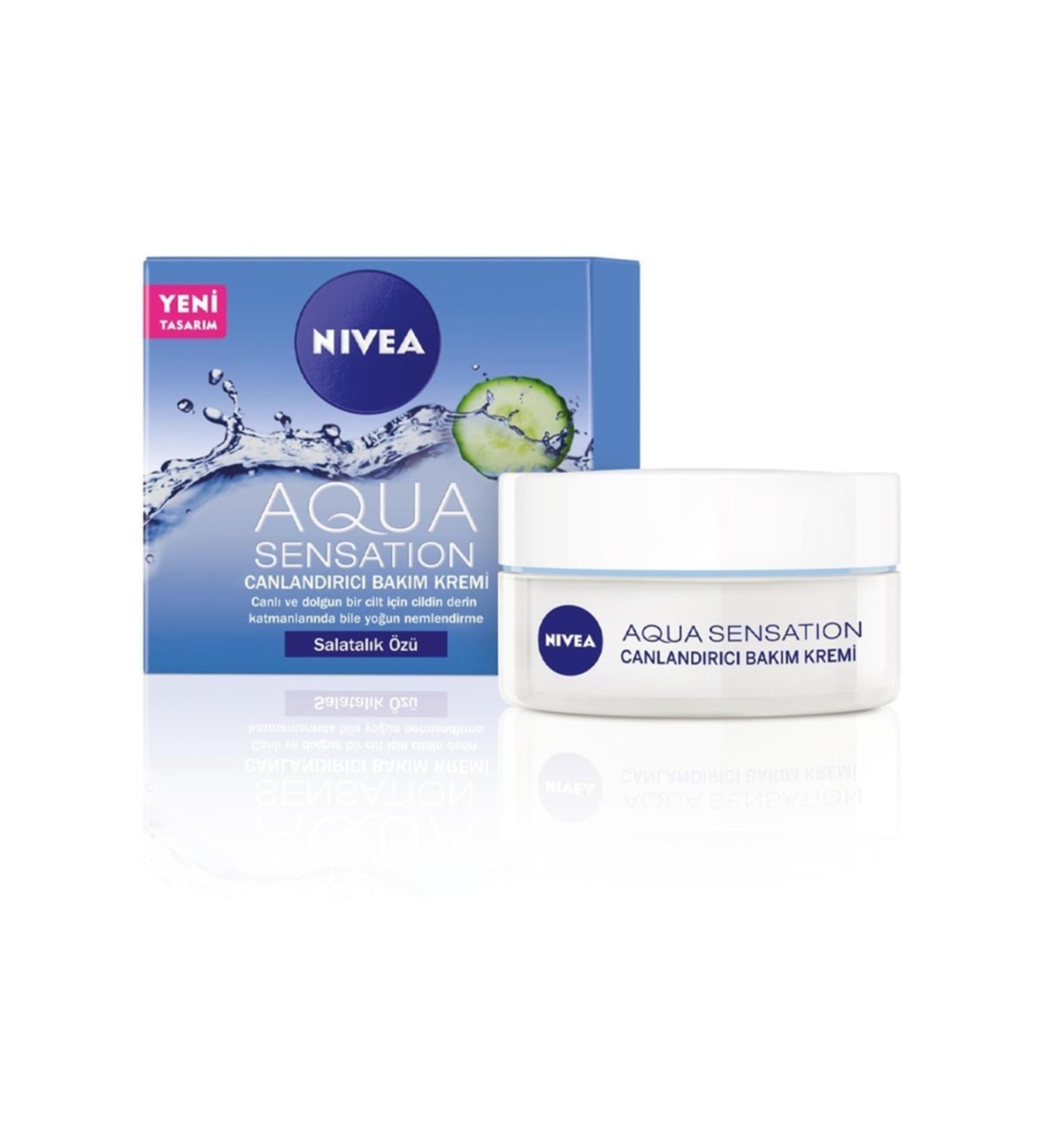 NIVEA Aqua Sensation Revitalizing Care Cream 50 Ml
