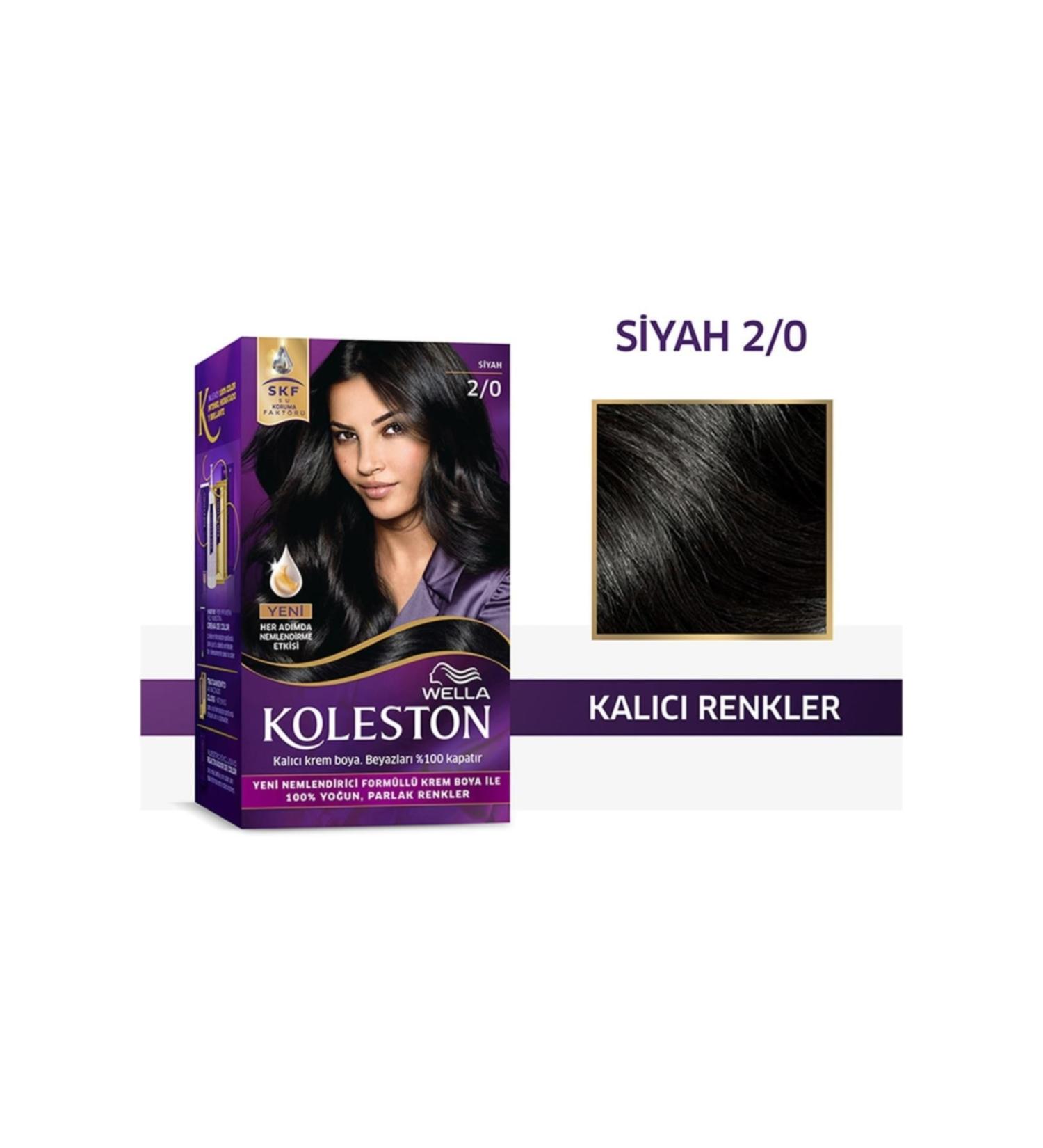Wella Brand: Hair Dye Black 2-0 Category: Hair Dye