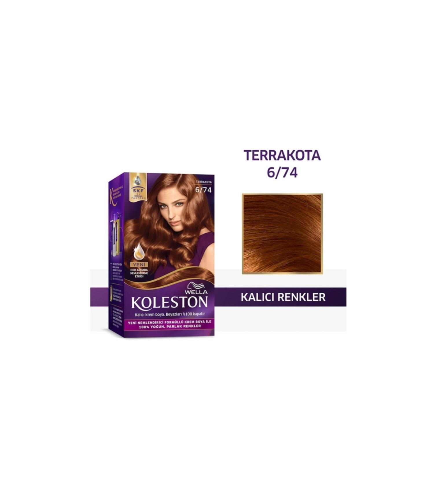 Wella Brand: Hair Dye Terracotta 6-74 Category: Hair Dye