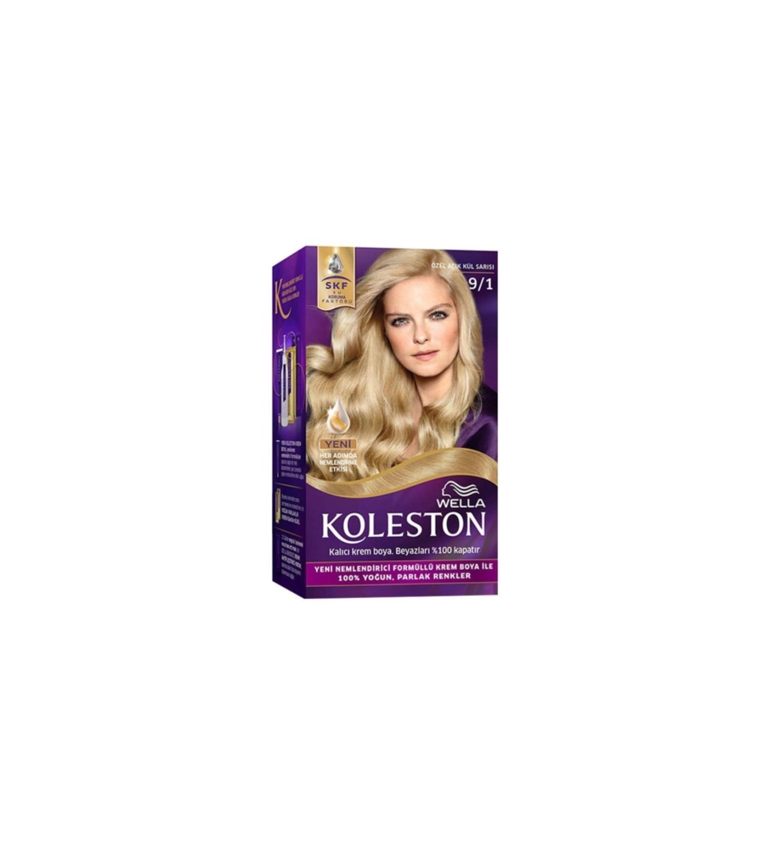 Wella Brand: Hair Dye Special Light Ash Blonde 9-1 Category: Hair Dye