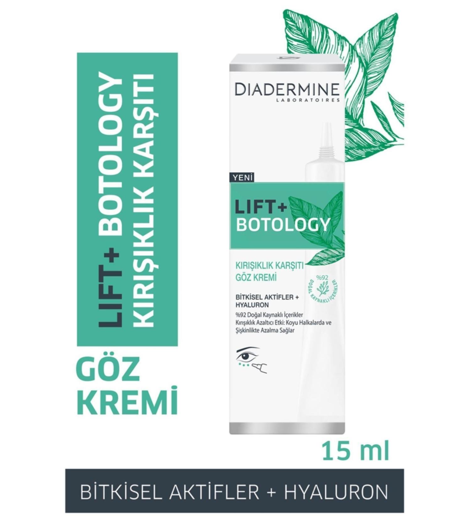 Diadermine Brand: Lift+ Botology Eye Cream 15 Ml Category: Face Cream