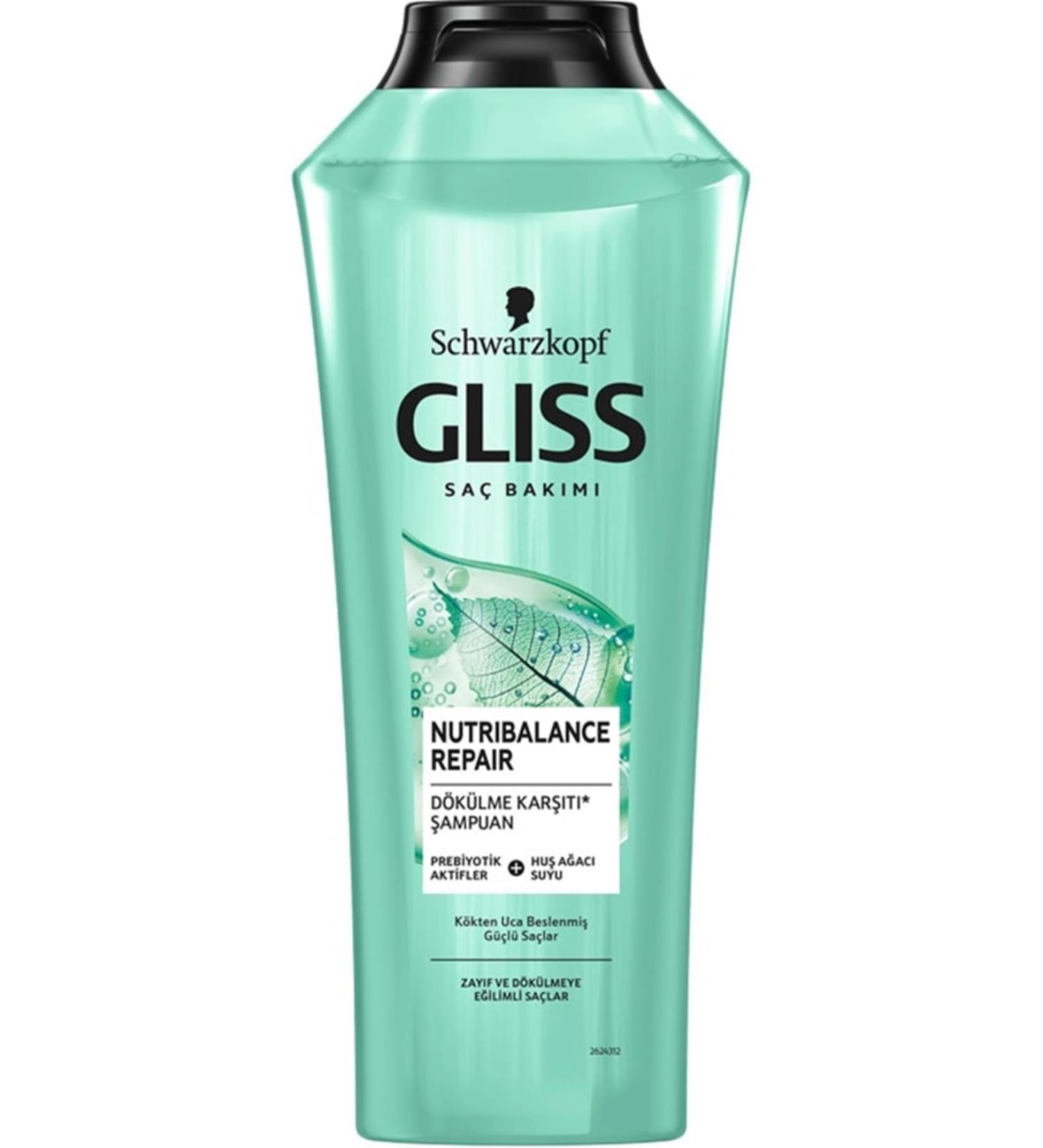 Gliss Brand: Nutribalance Shampoo 360 Ml Category: Shampoo